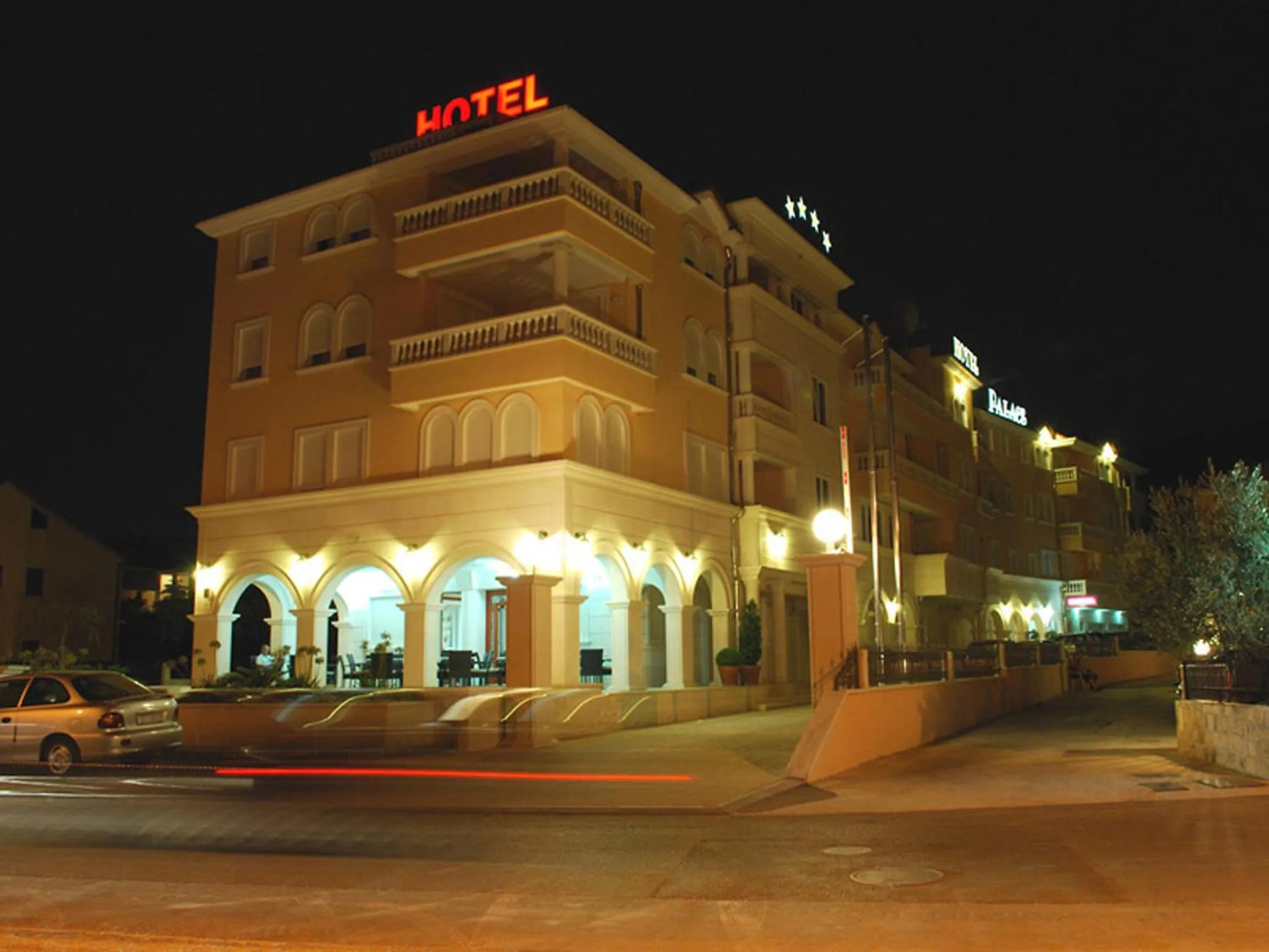 Facade/entrance in Hotel Trogir Palace
