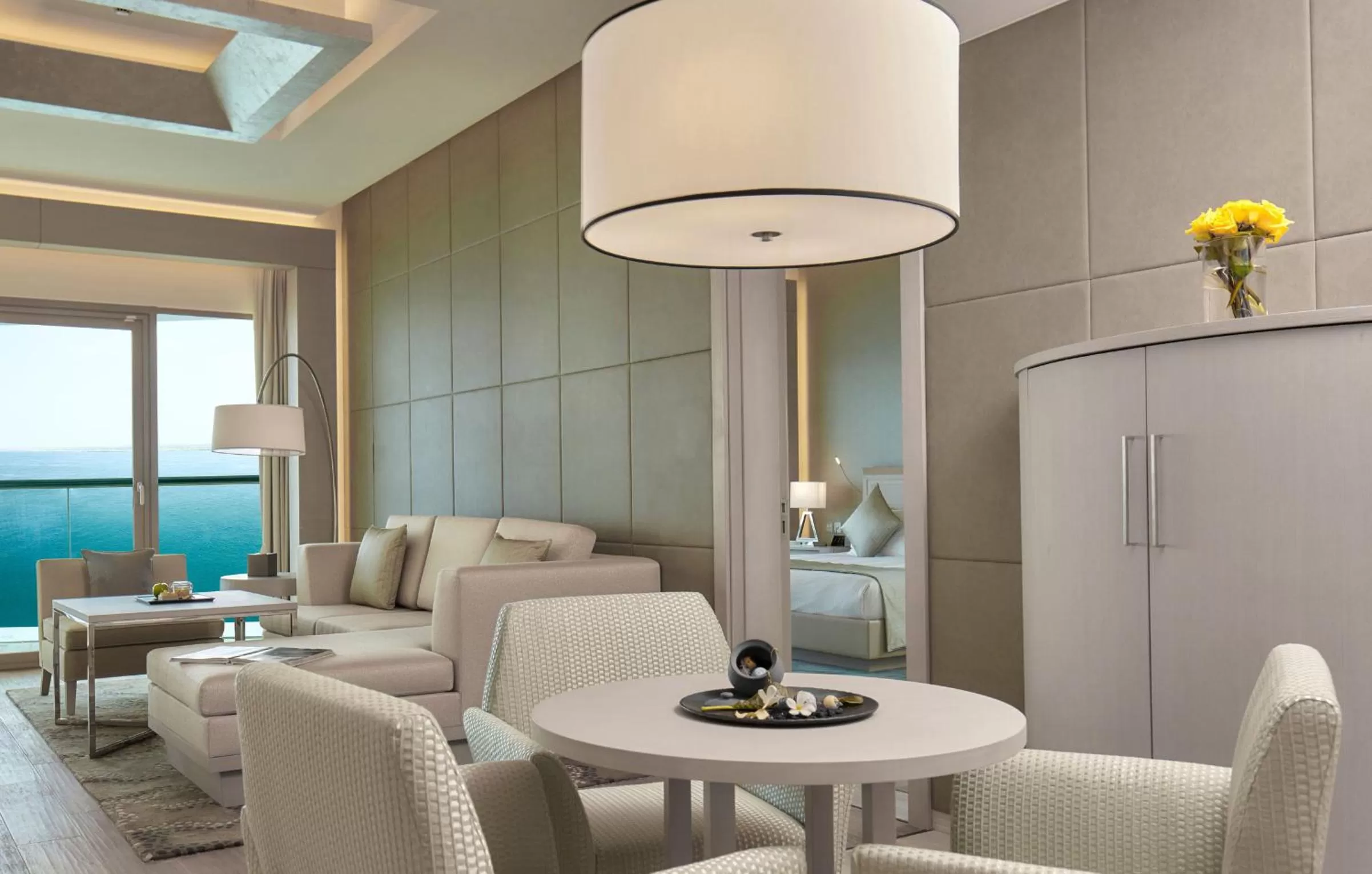 Sea view in Royal M Hotel Abu Dhabi by Gewan
