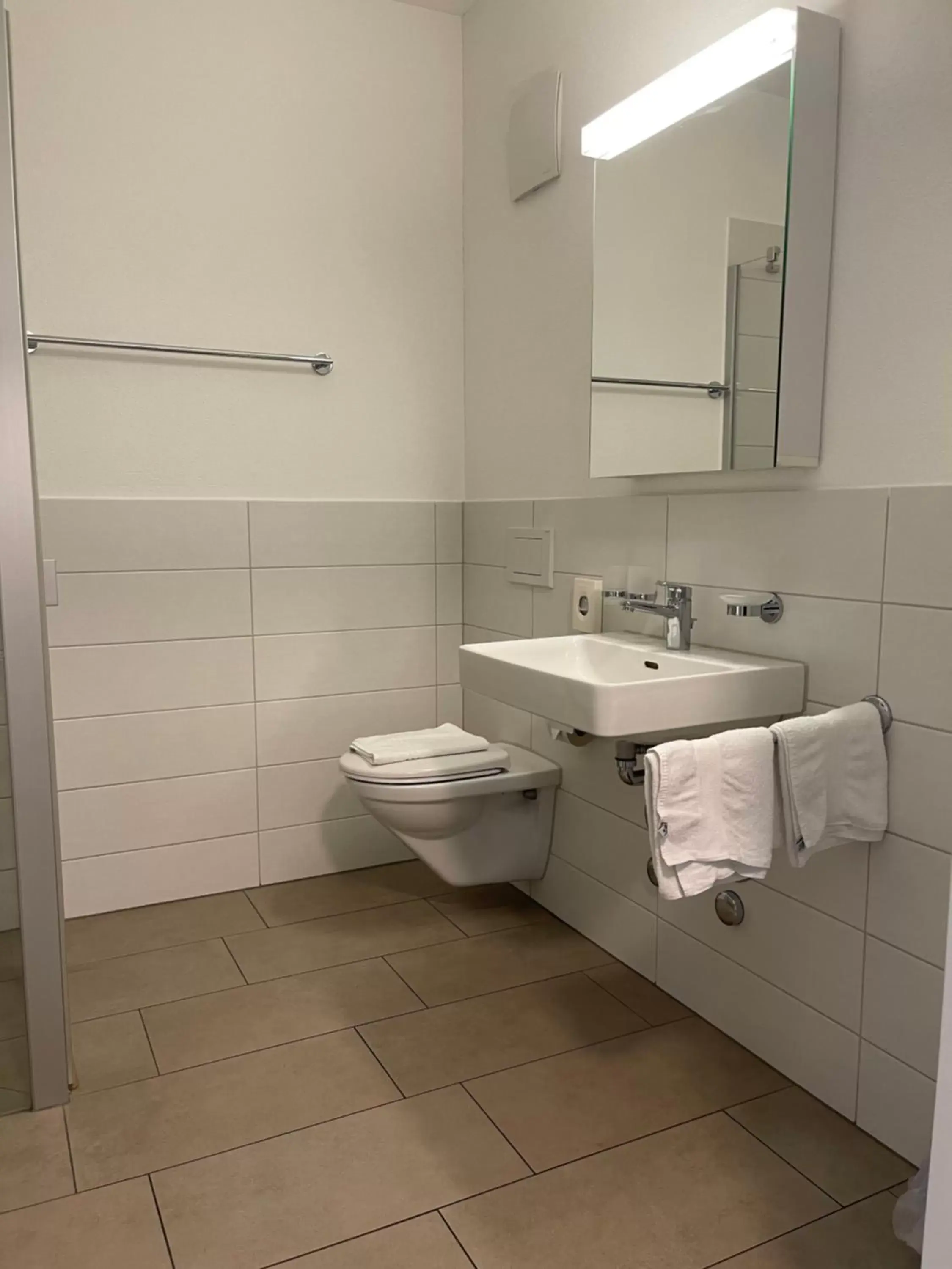 Toilet, Bathroom in Hotel Swiss Bellevue