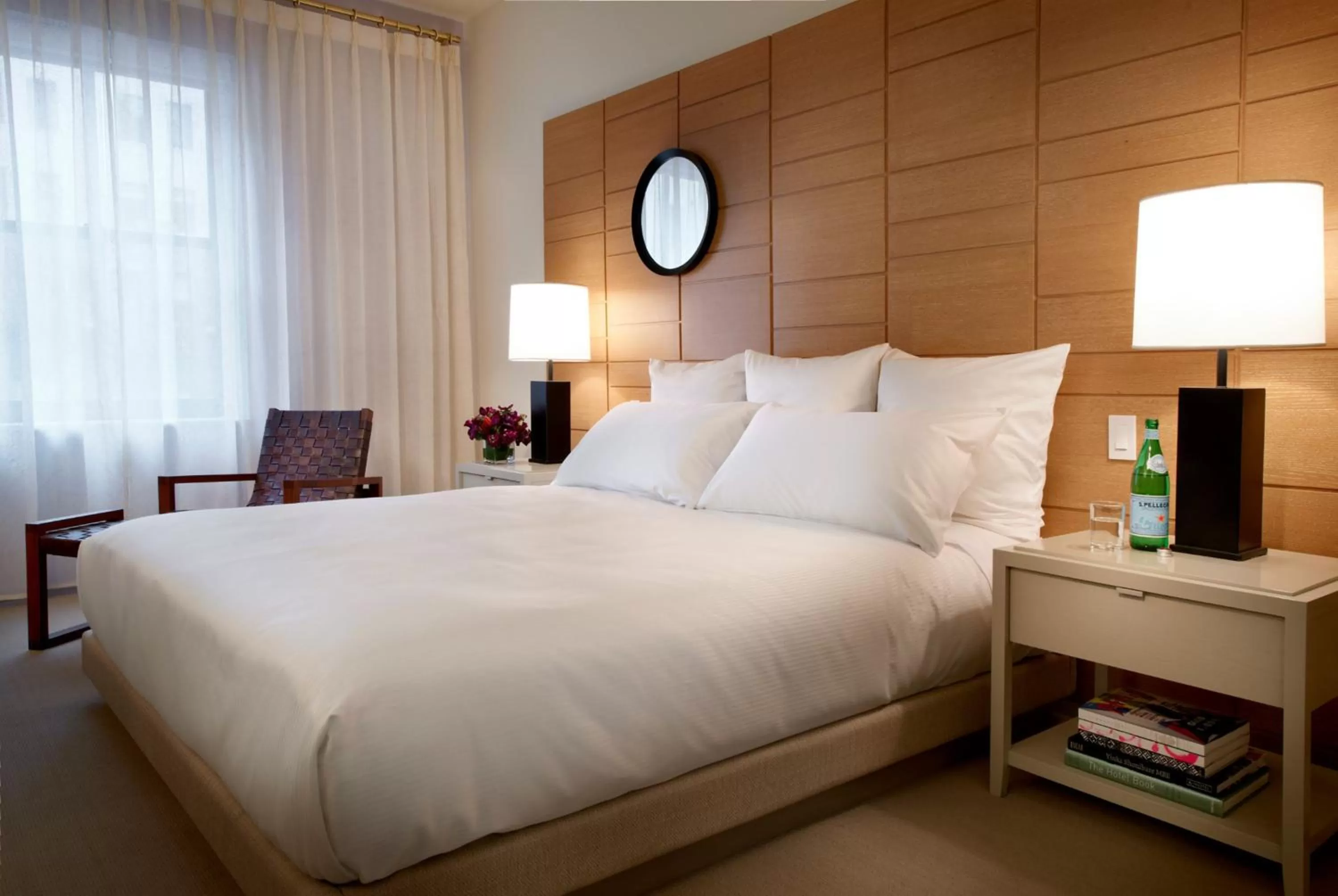 Bed in 21c Museum Hotel Cincinnati