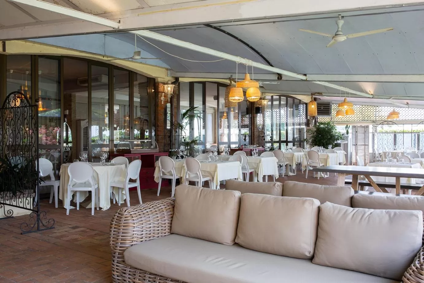 Restaurant/places to eat in La Bergamina Hotel & Restaurant