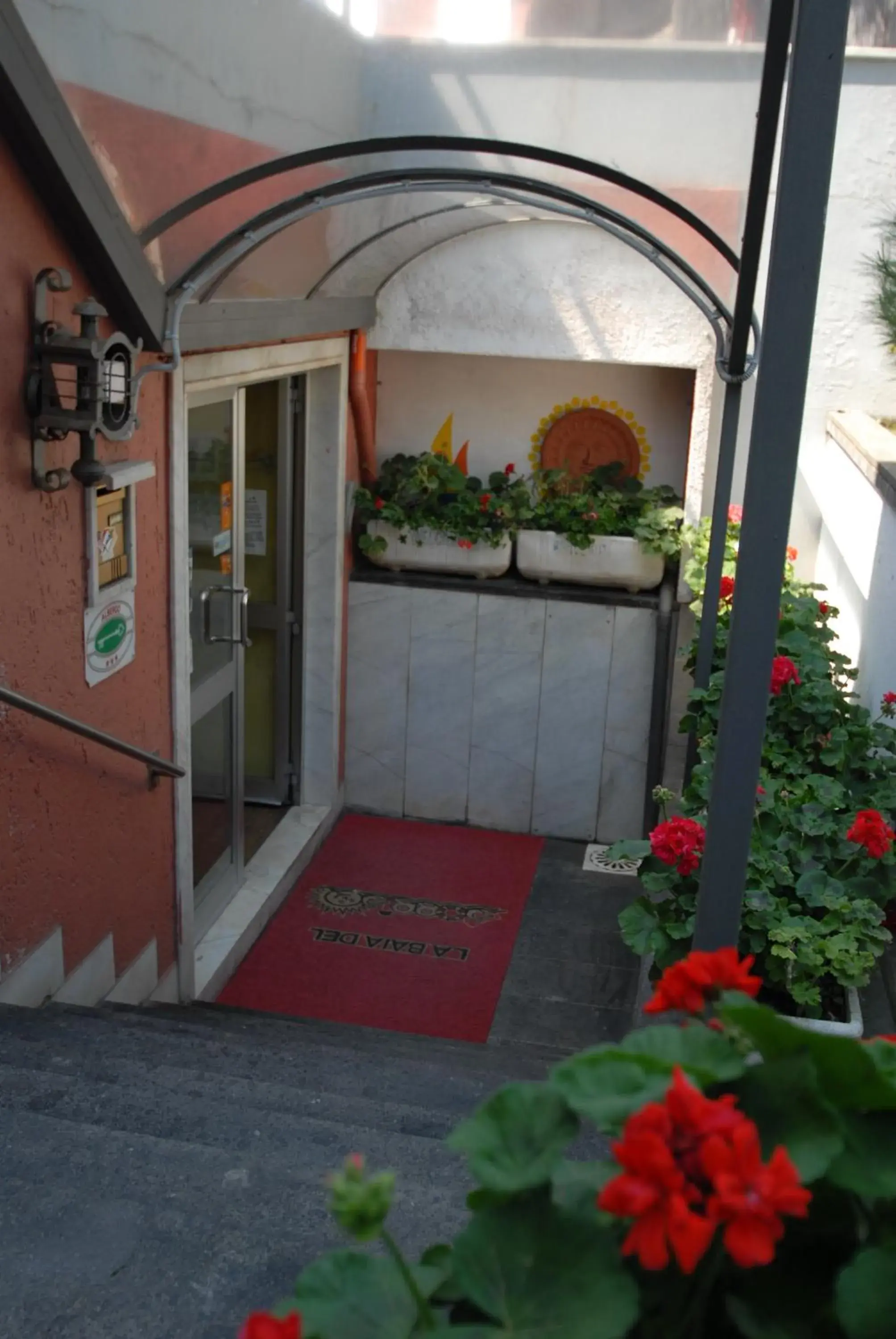 Facade/entrance in Hotel Baia Del Sorriso