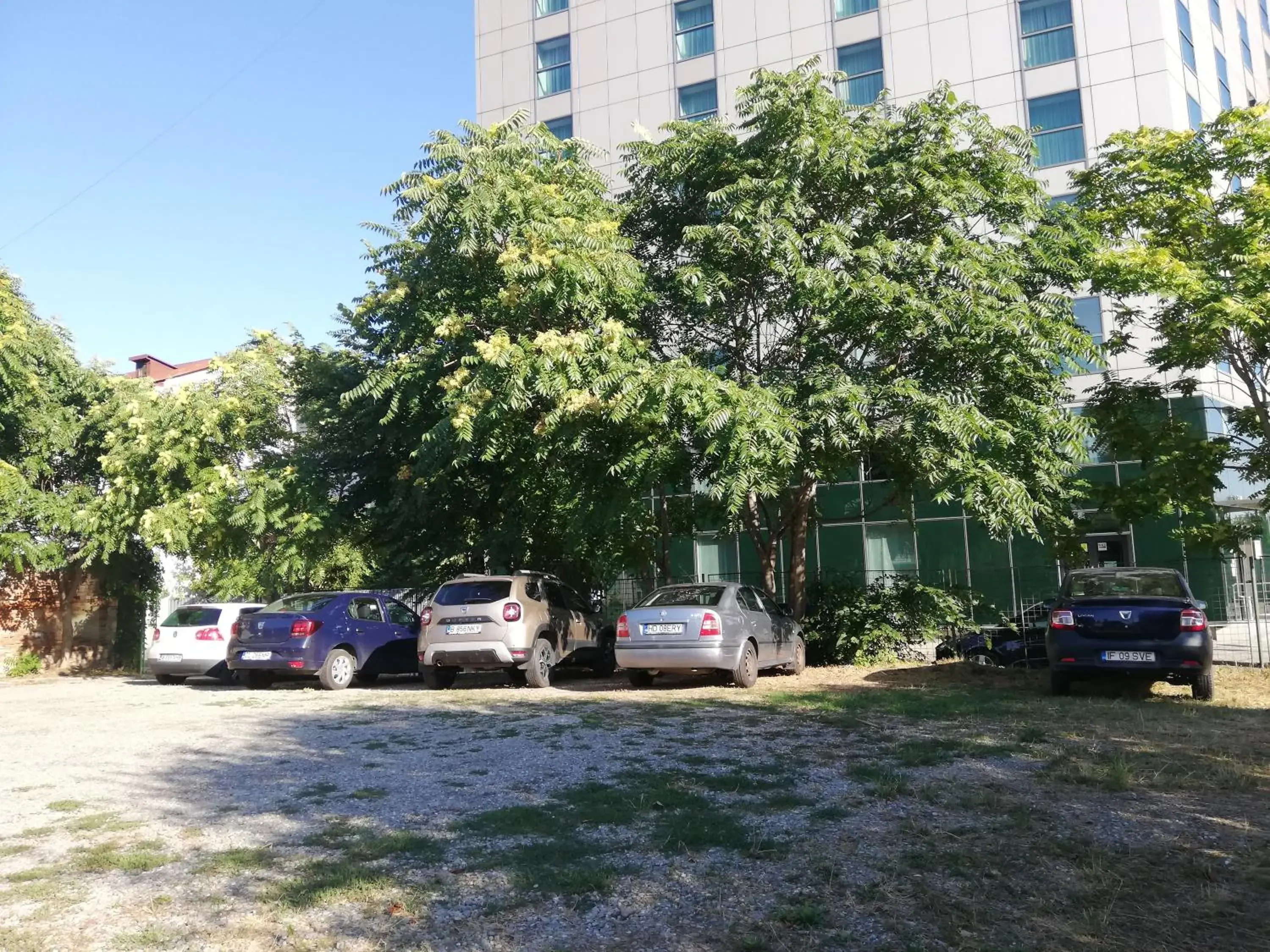 Parking, Property Building in Hotel CH Bucharest