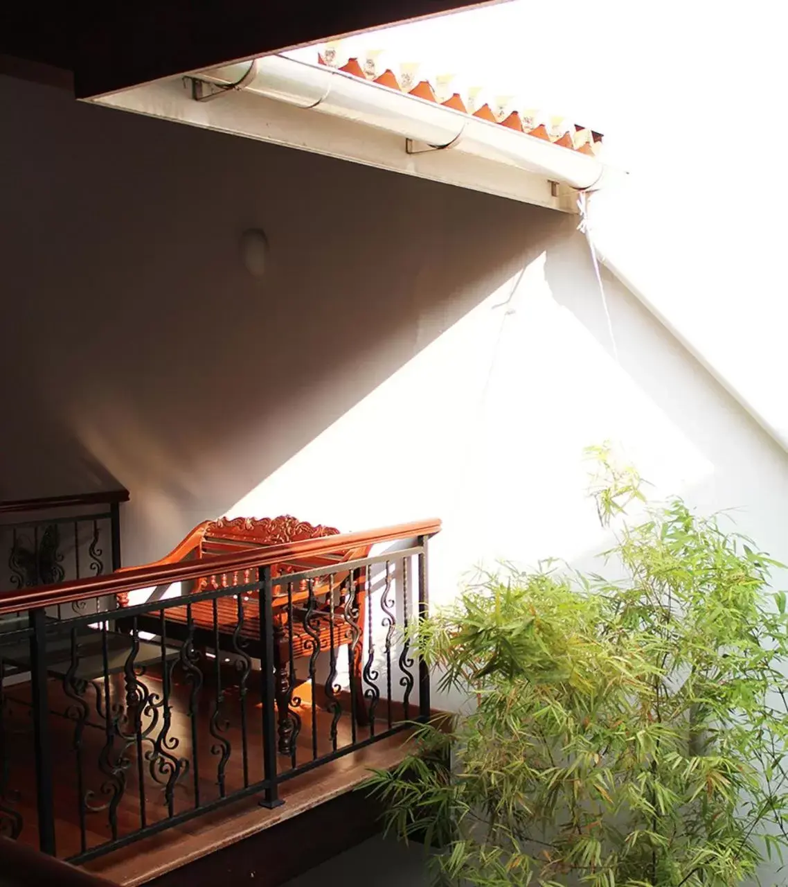 Balcony/Terrace in Heeren Straits Hotel