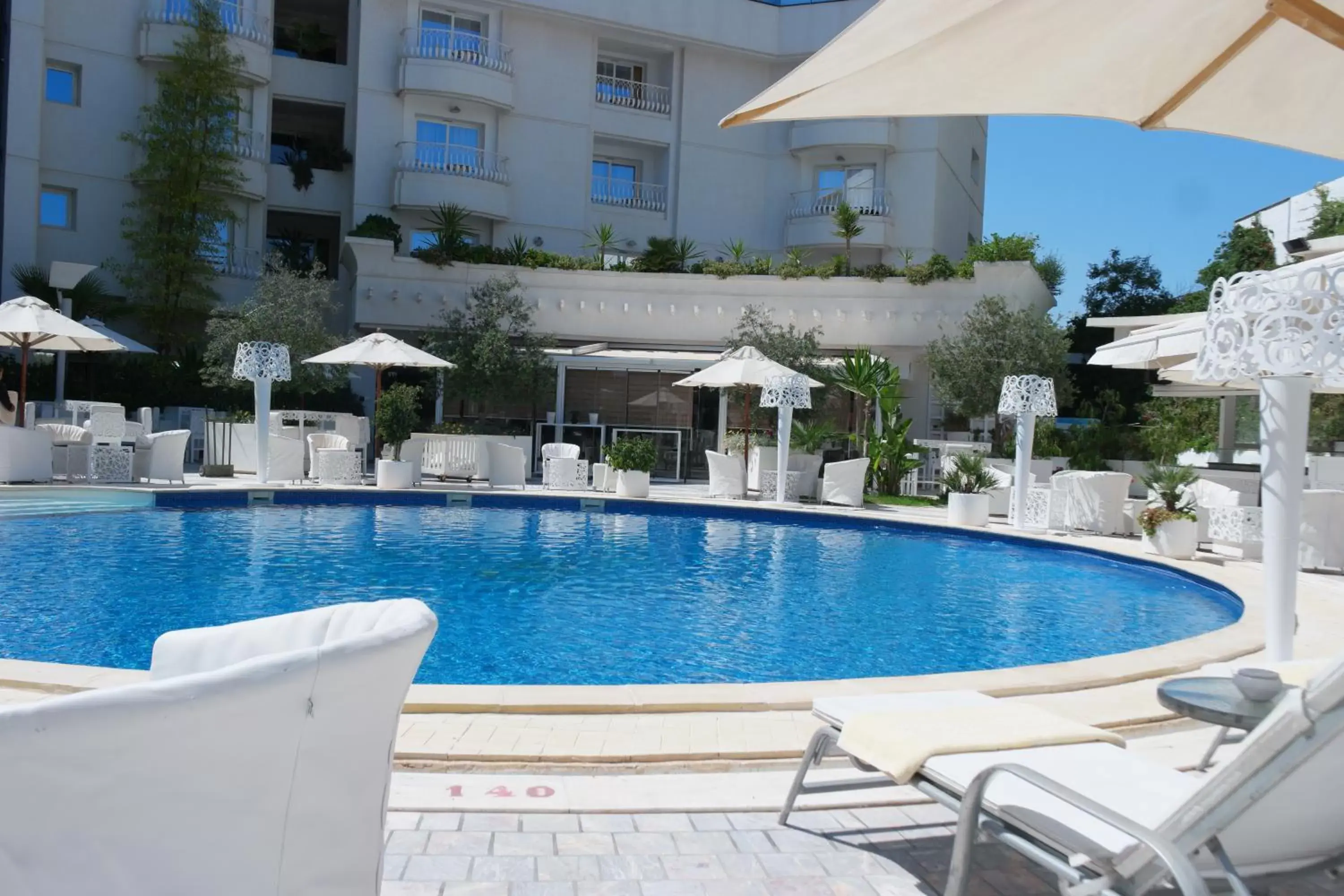 Swimming Pool in Tunis Grand Hotel