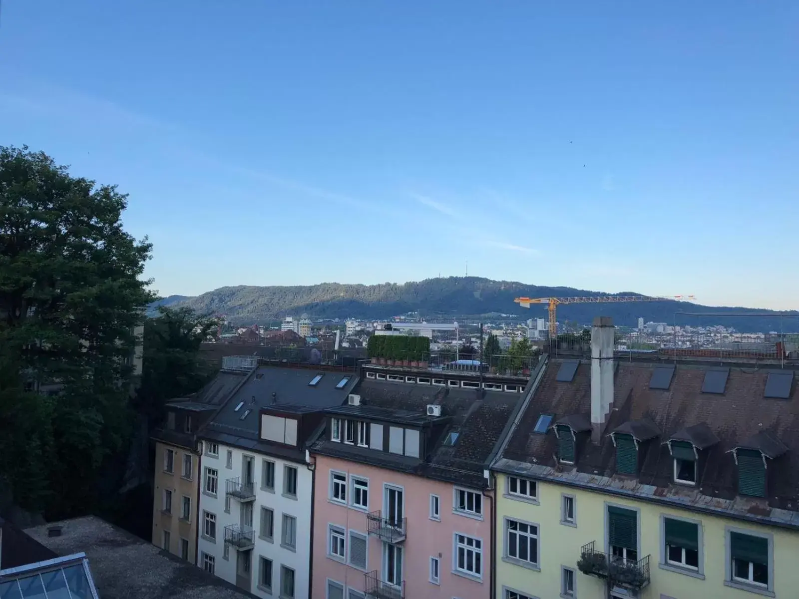 City view in Royal Hotel Zurich