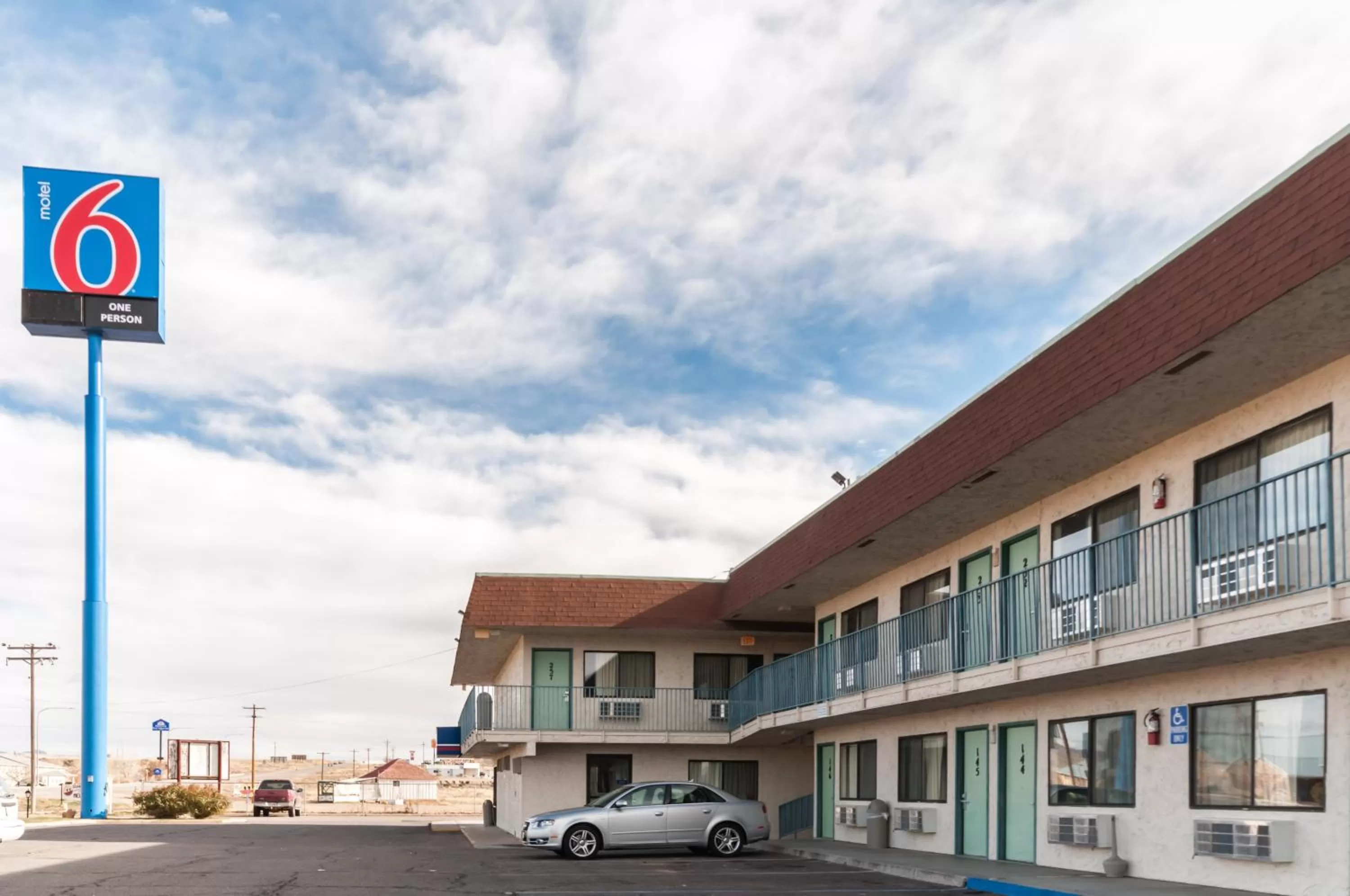 Facade/entrance in Motel 6-Green River, UT