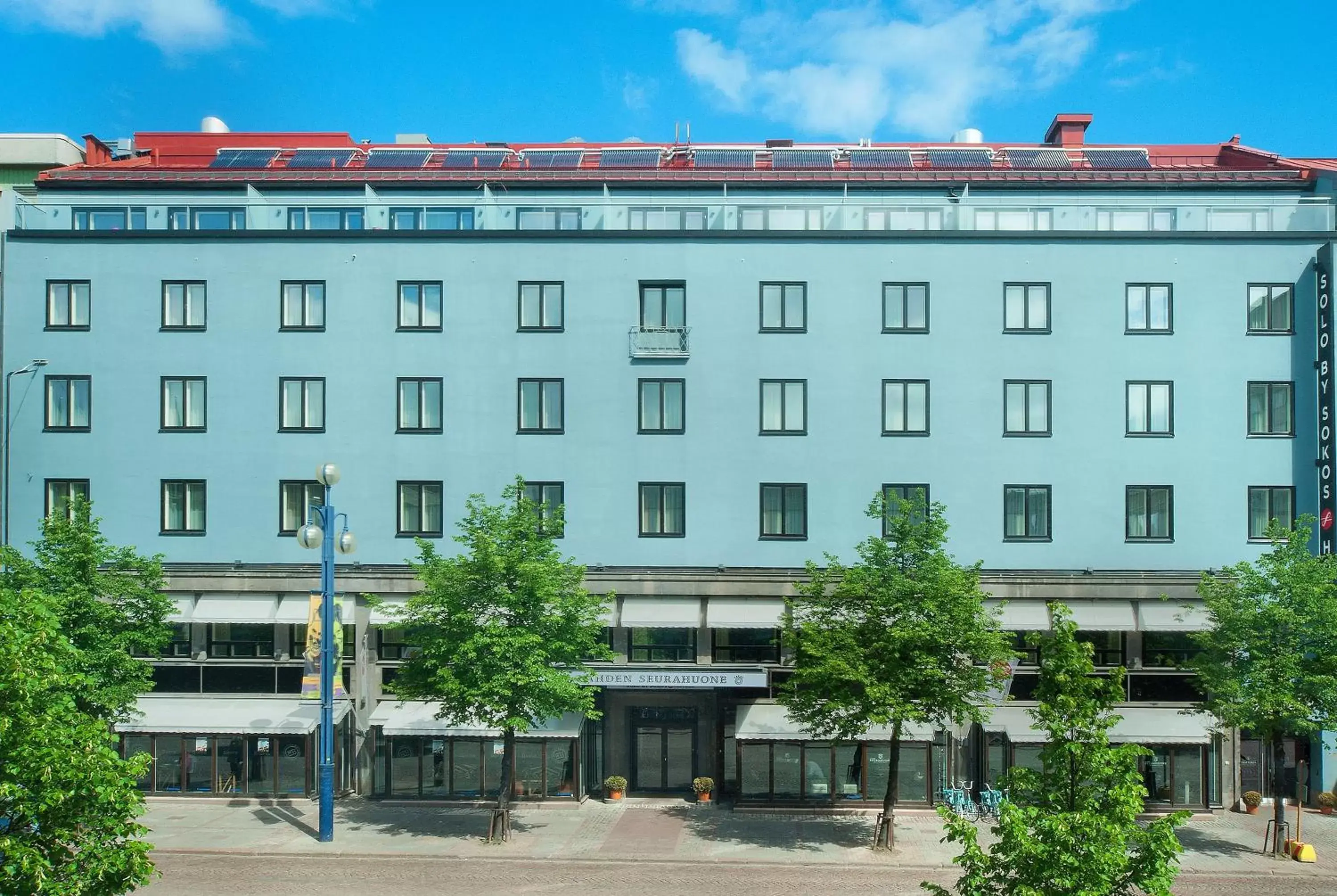 Facade/entrance, Property Building in Solo Sokos Hotel Lahden Seurahuone