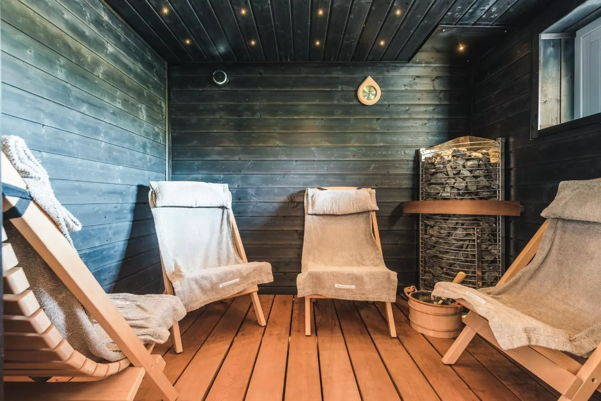 Sauna in Nikis Resort