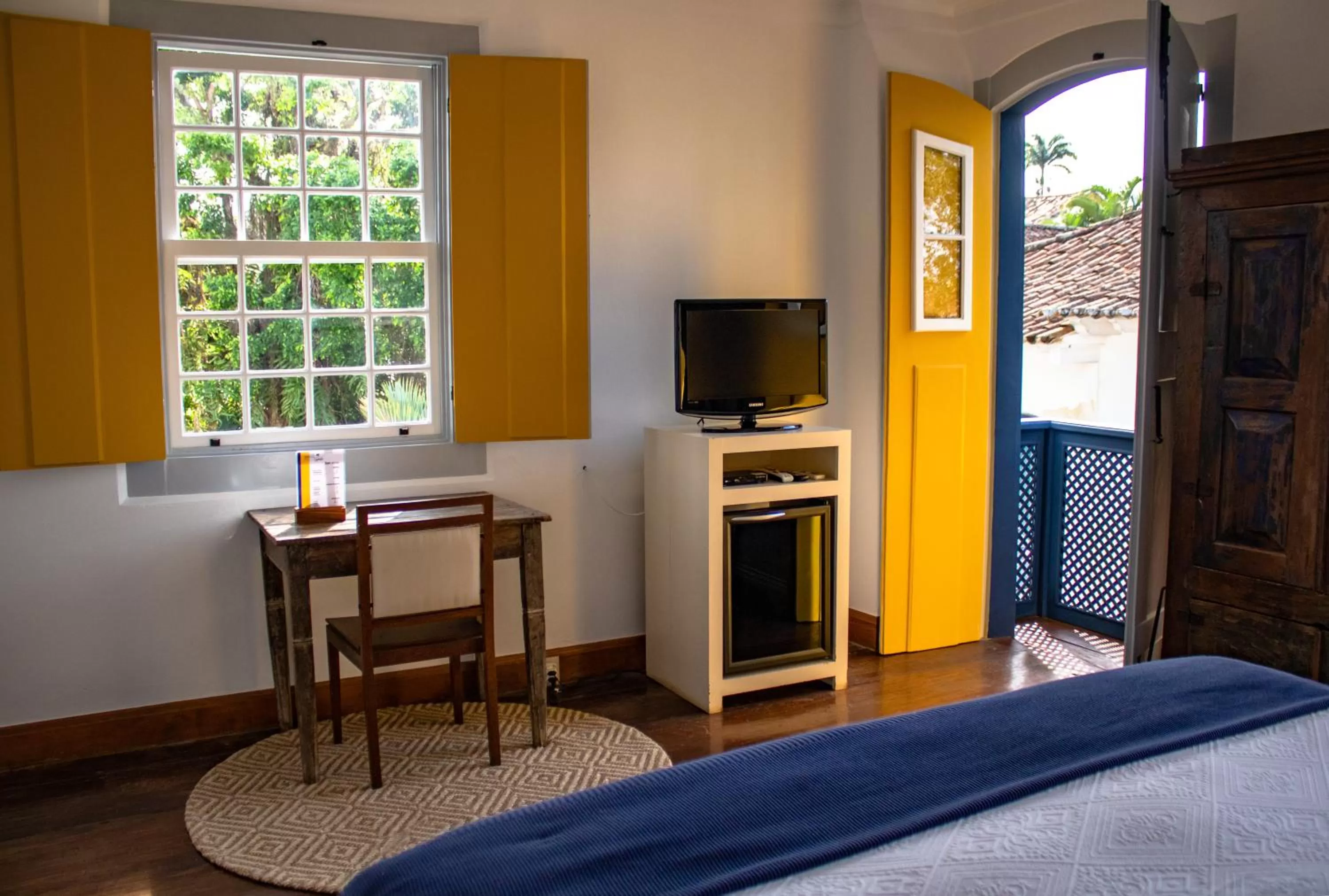 TV and multimedia, Bed in Casa Simone Pousada