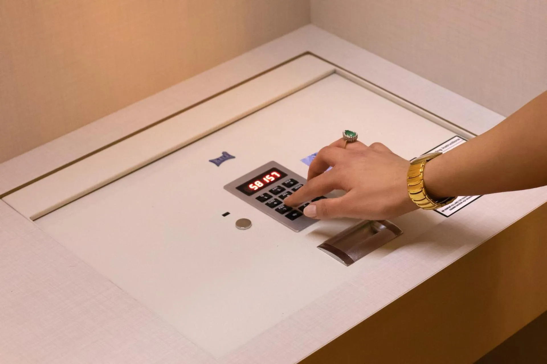 safe in The Time Hotel Marina