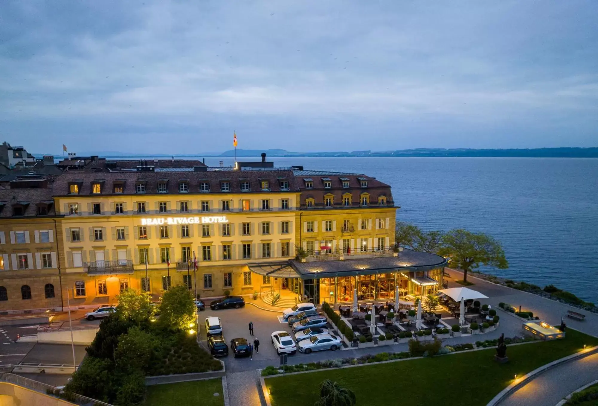 Bird's-eye View in Beau Rivage Hotel