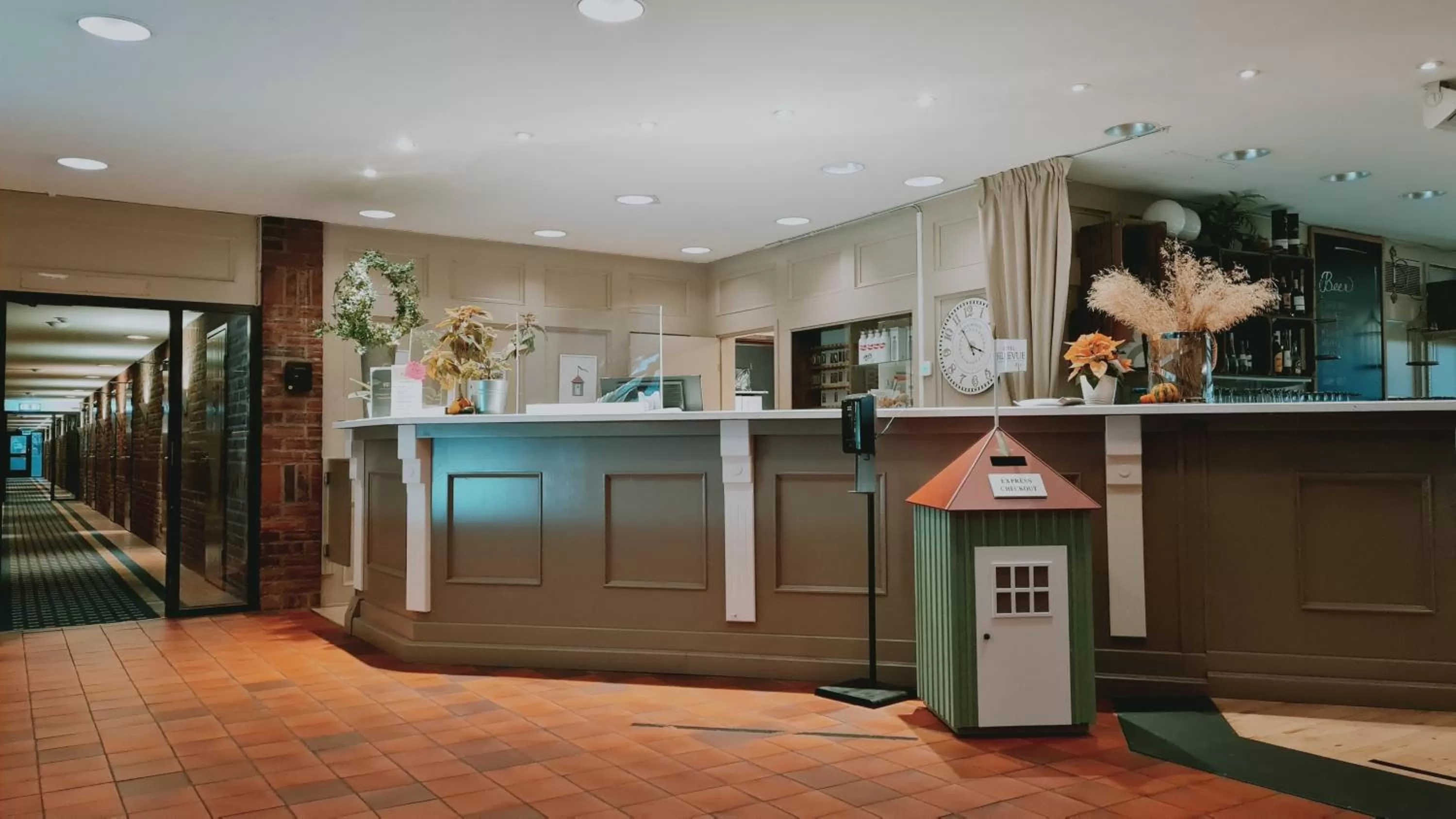 Lobby or reception in Hotel Bellevue