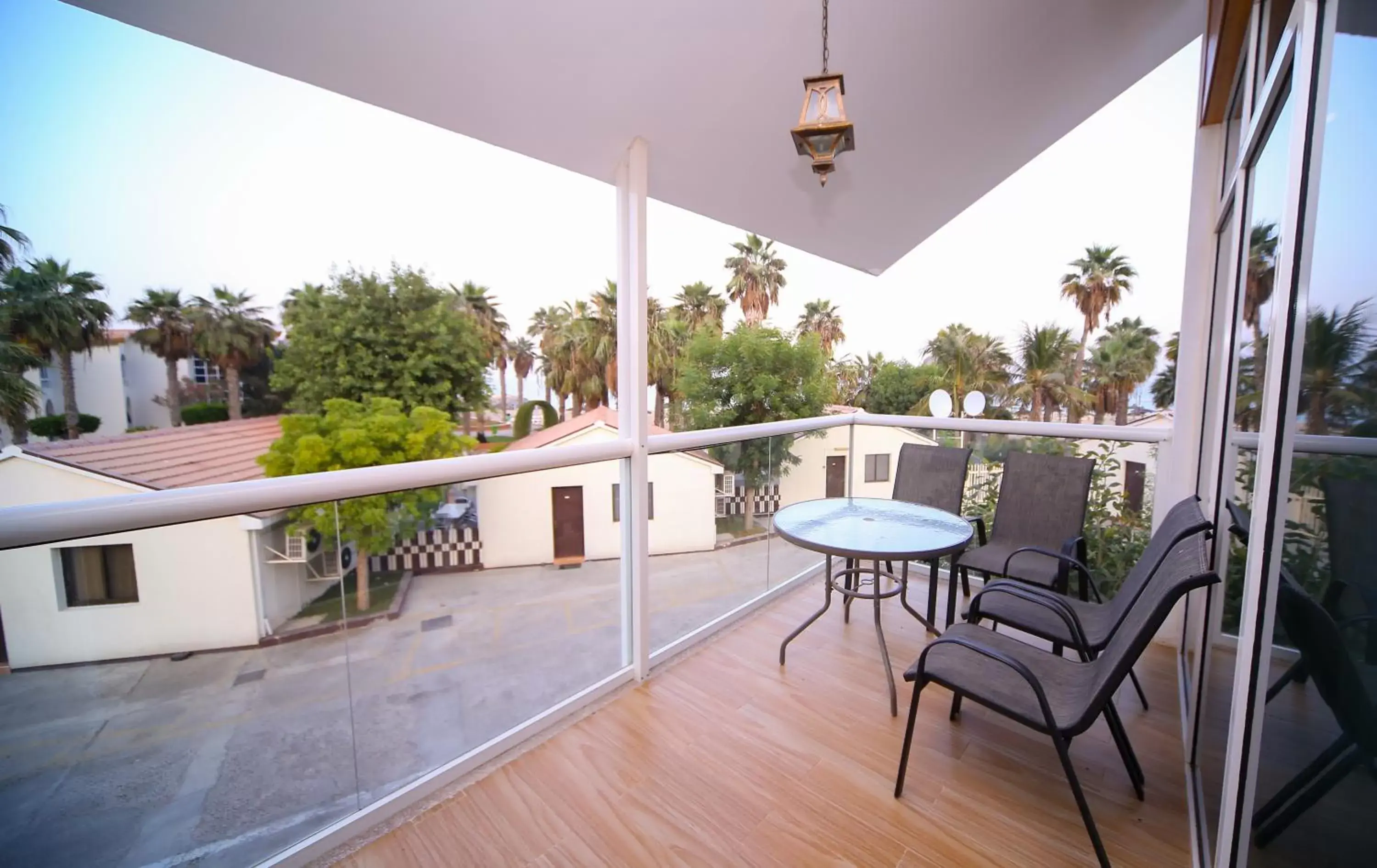 BBQ facilities, Balcony/Terrace in Sandy Beach Hotel & Resort