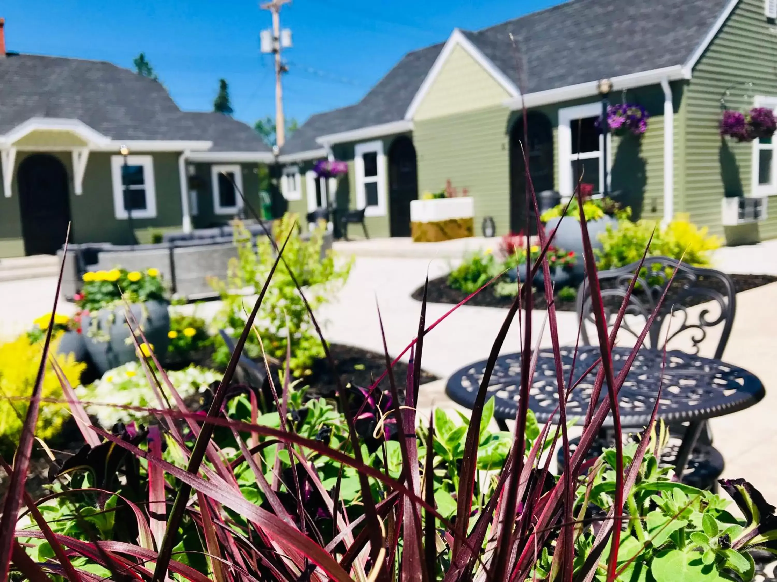 Patio, Property Building in EO Bungalows, Black Hills