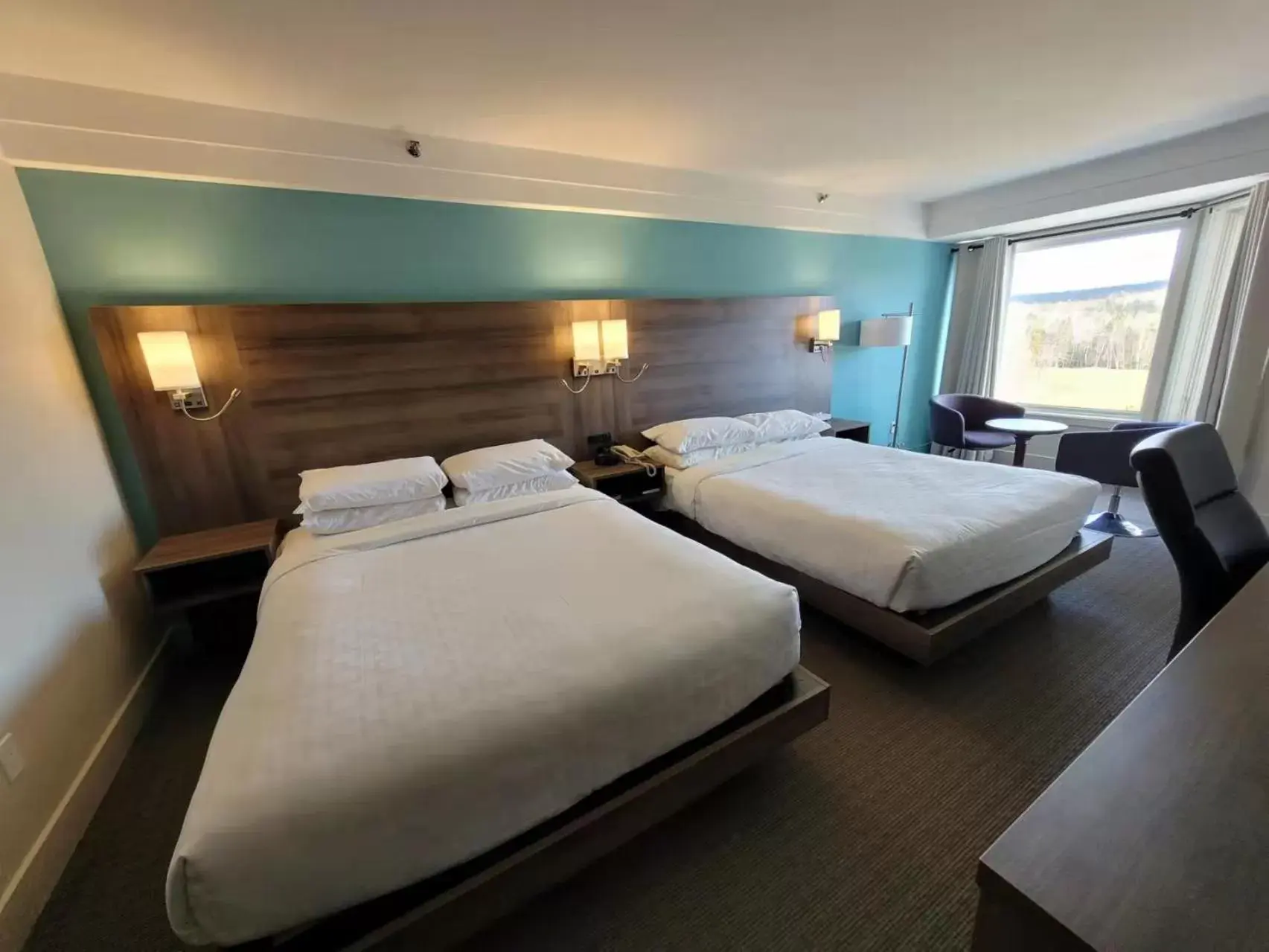 Bed in Manoir des Sables Hôtel & Golf