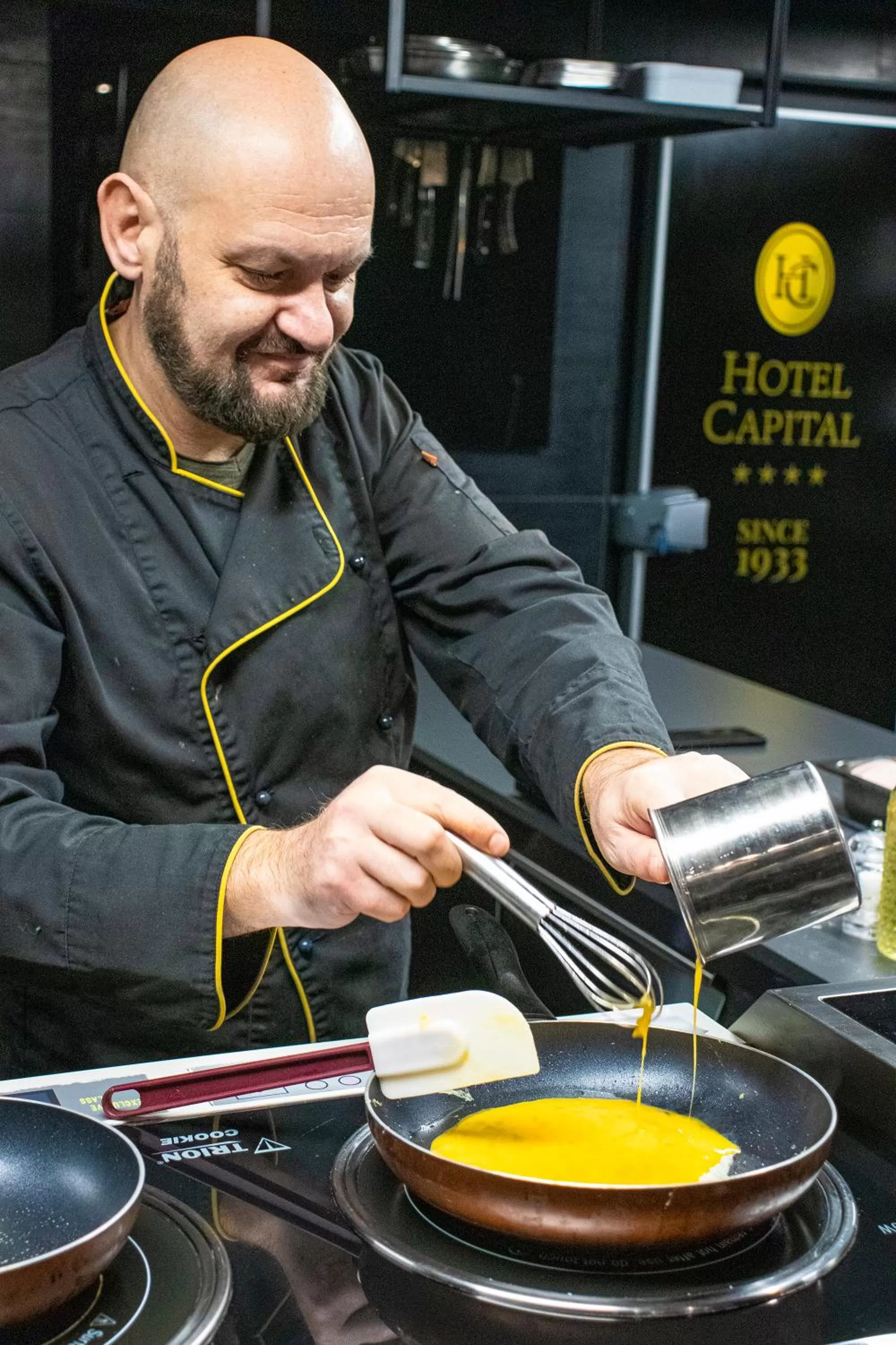 Staff in Hotel Capital with private wellness