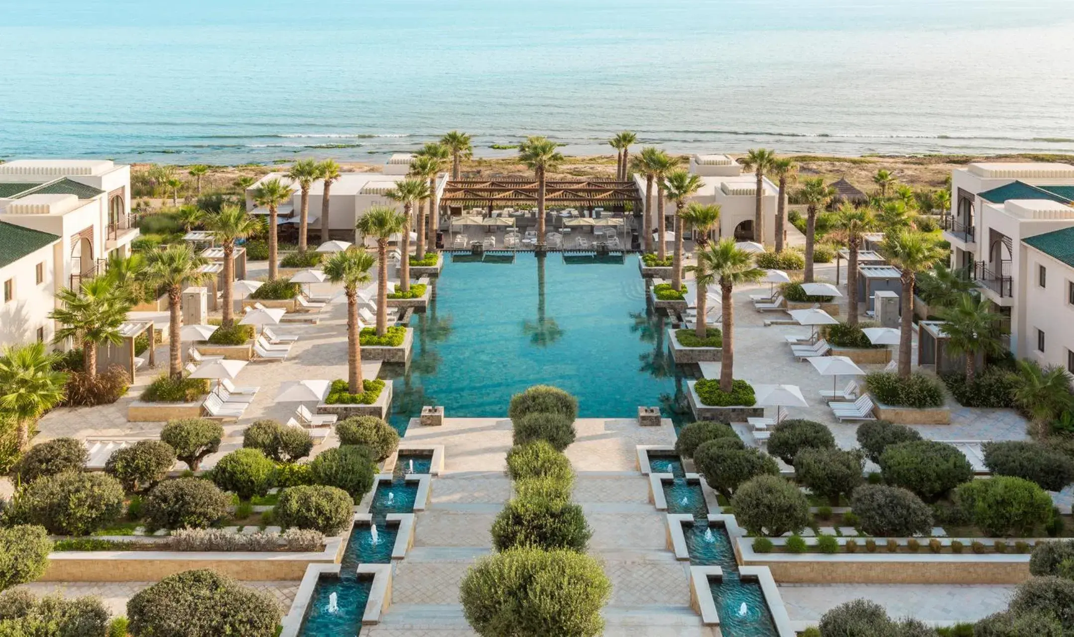 Property building, Pool View in Four Seasons Hotel Tunis