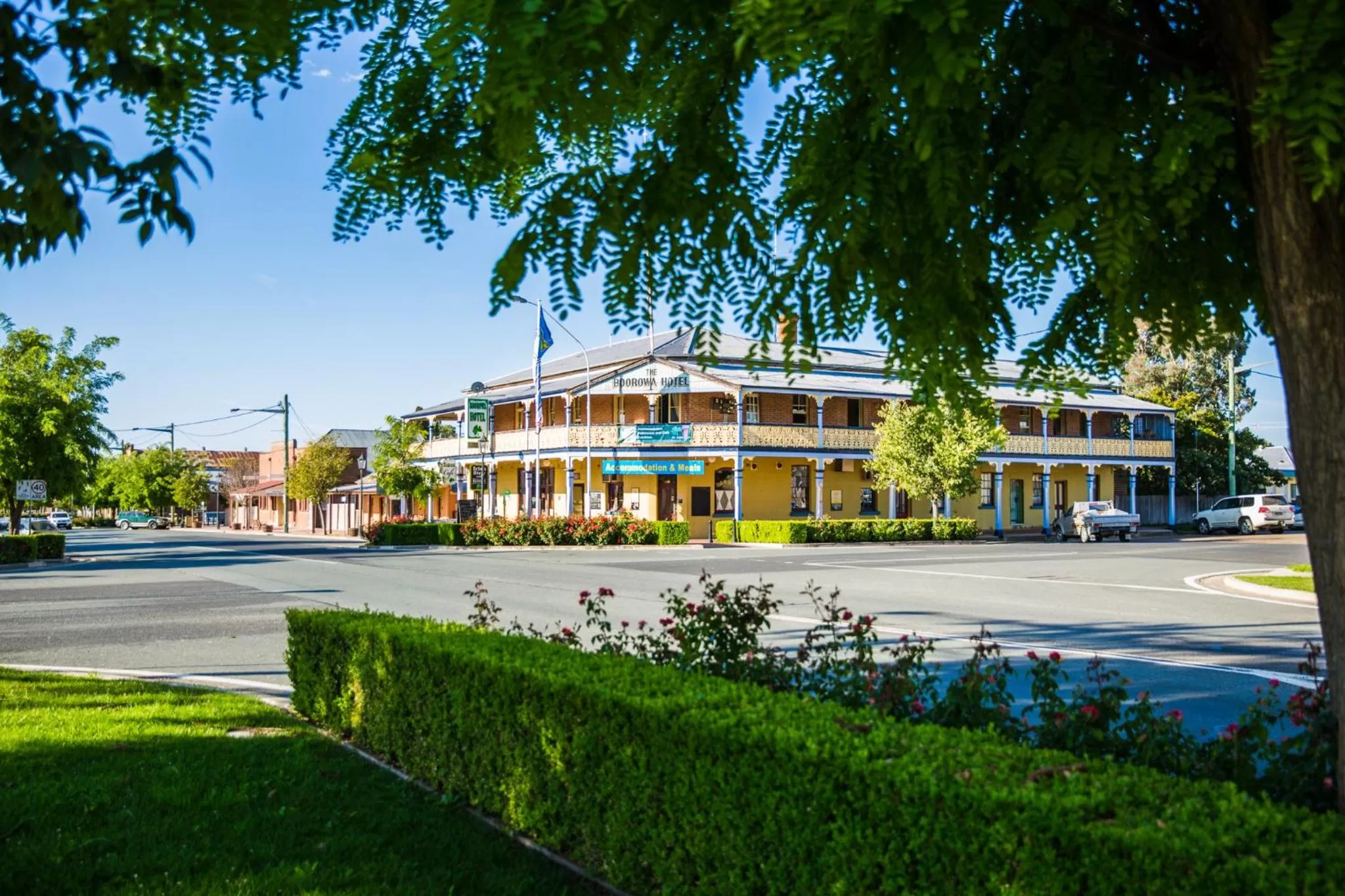 Property building in Boorowa Hotel