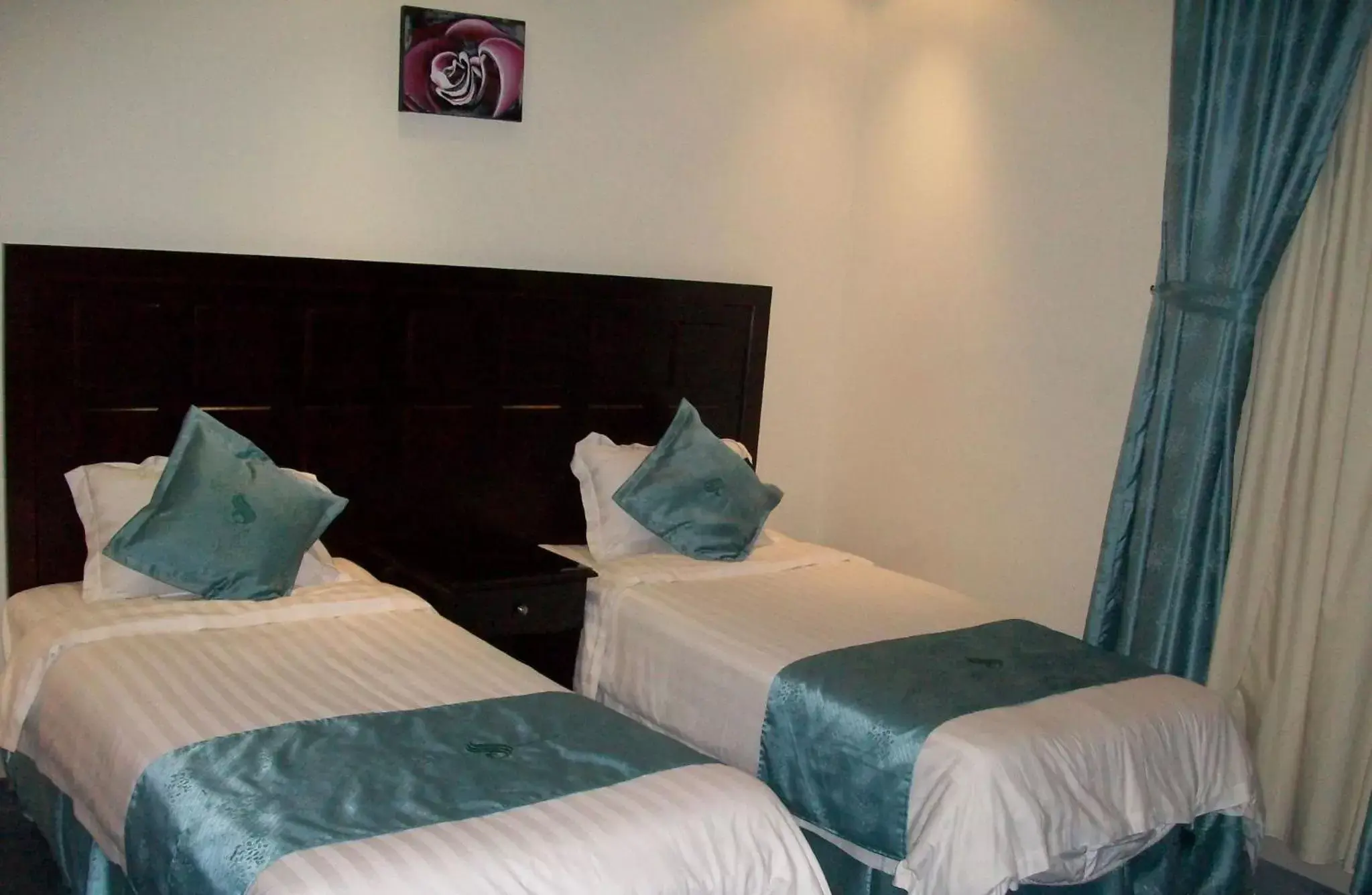 Bed in Dorar Darea Hotel Apartments - Al Nafl