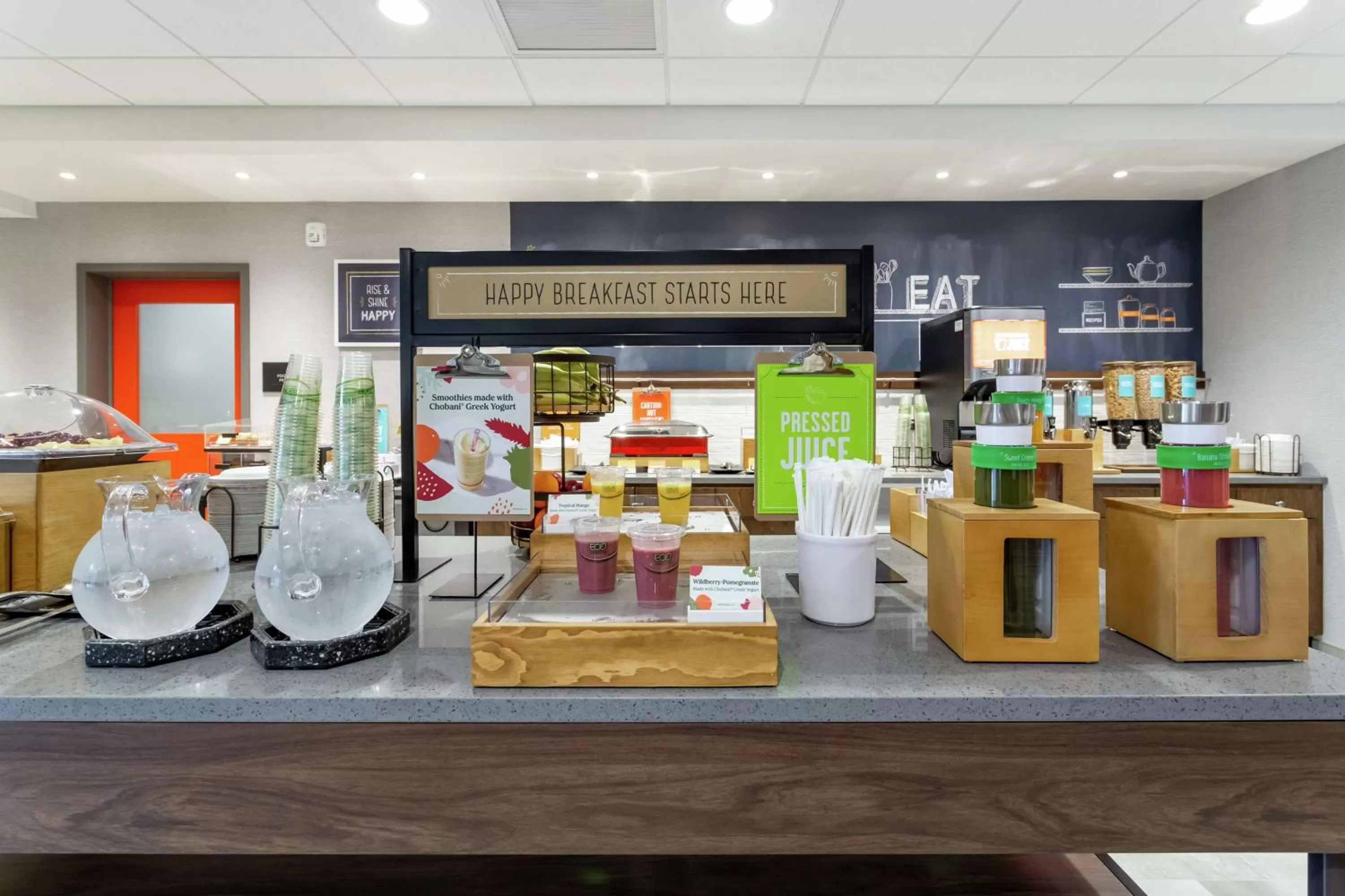 Breakfast in Hampton Inn Madison, OH