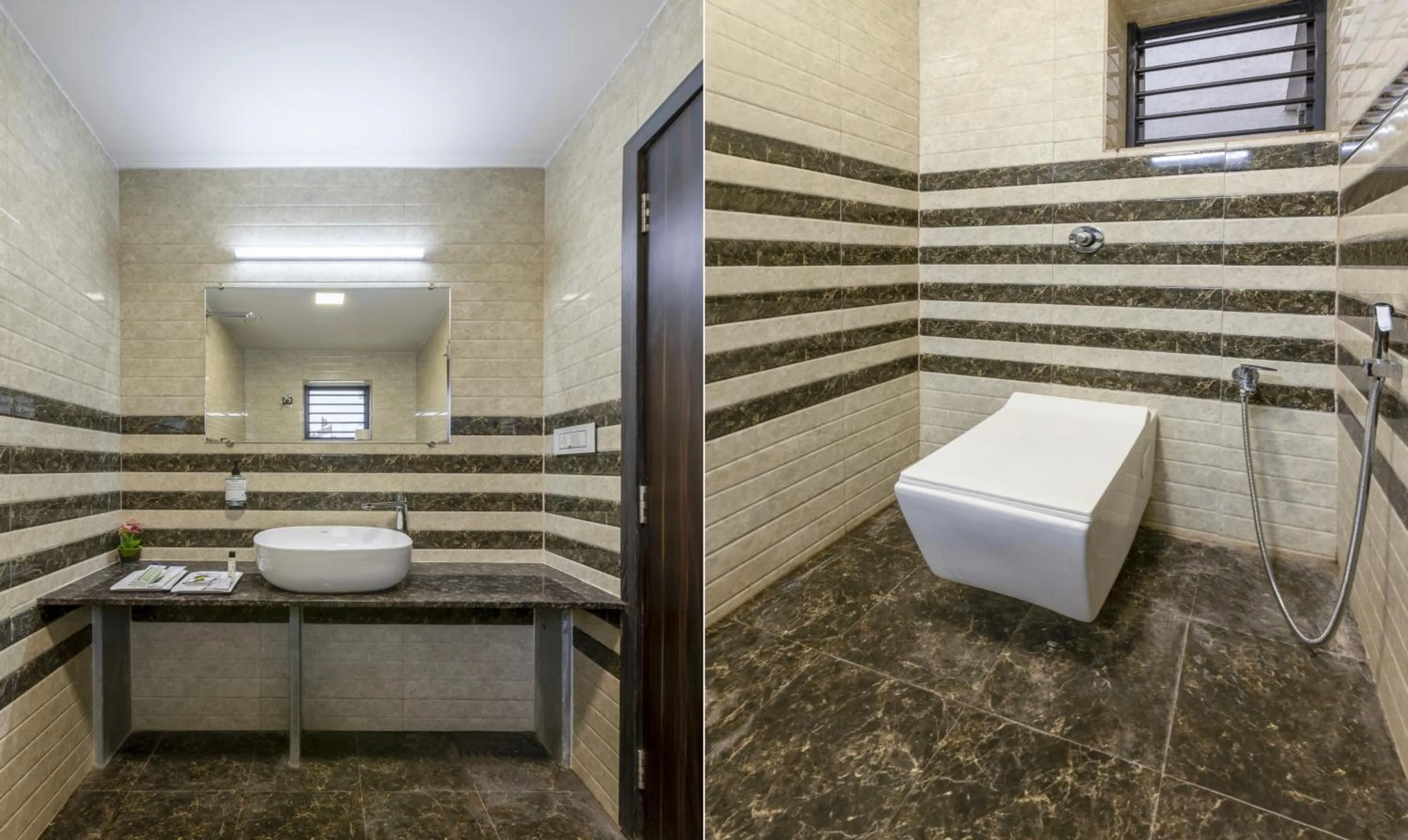 Toilet in Treebo Oscar