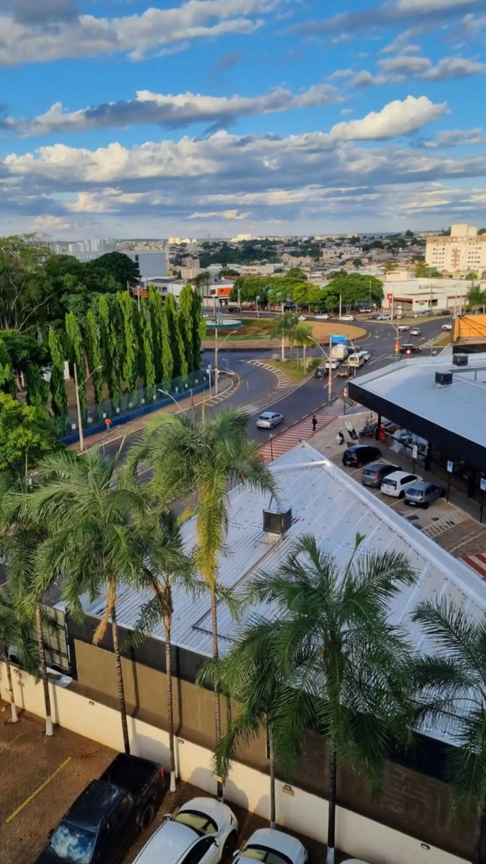 City view, Pool View in Golden Park Uberaba