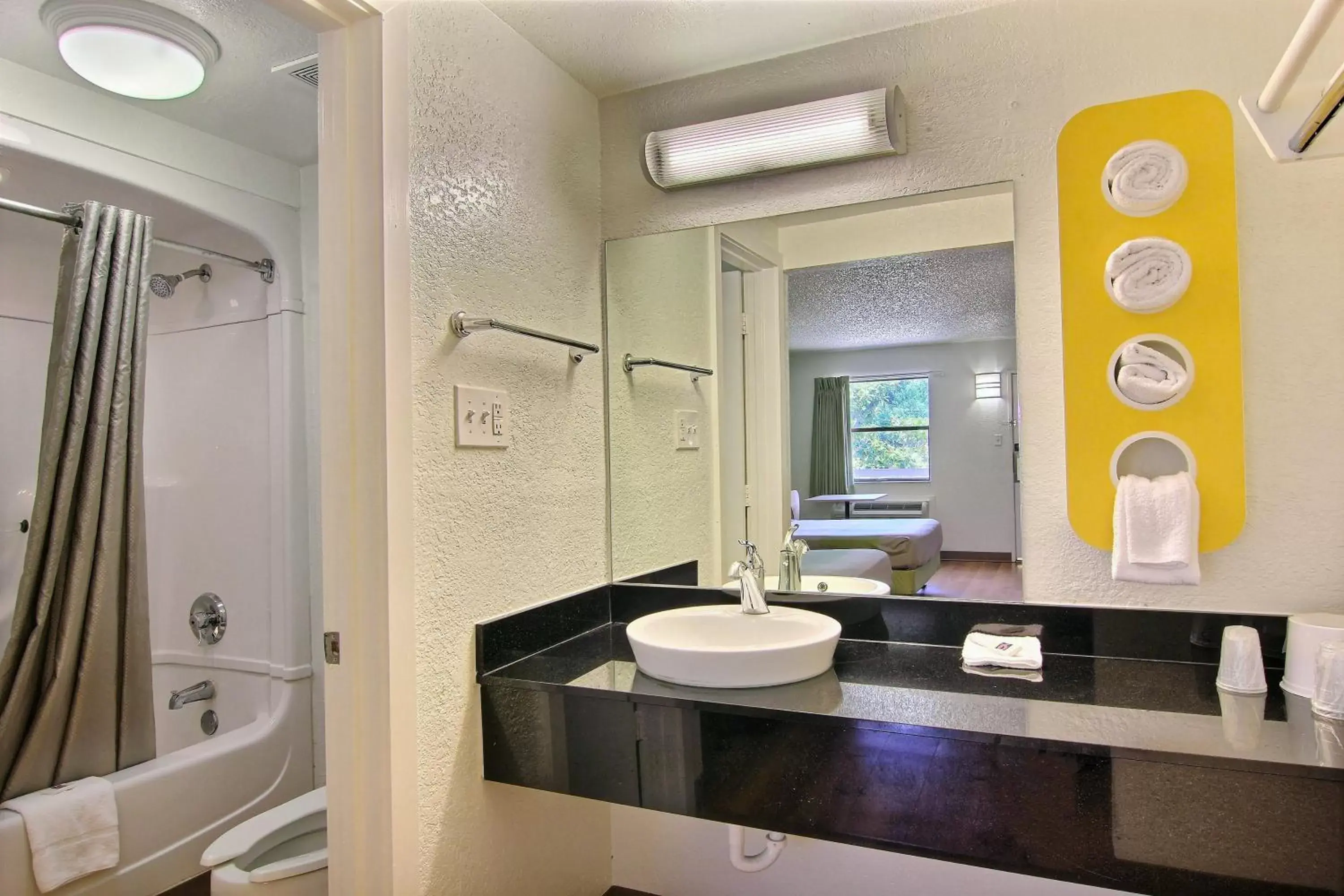 Bathroom in Motel 6 Austin, TX - Central Downtown UT
