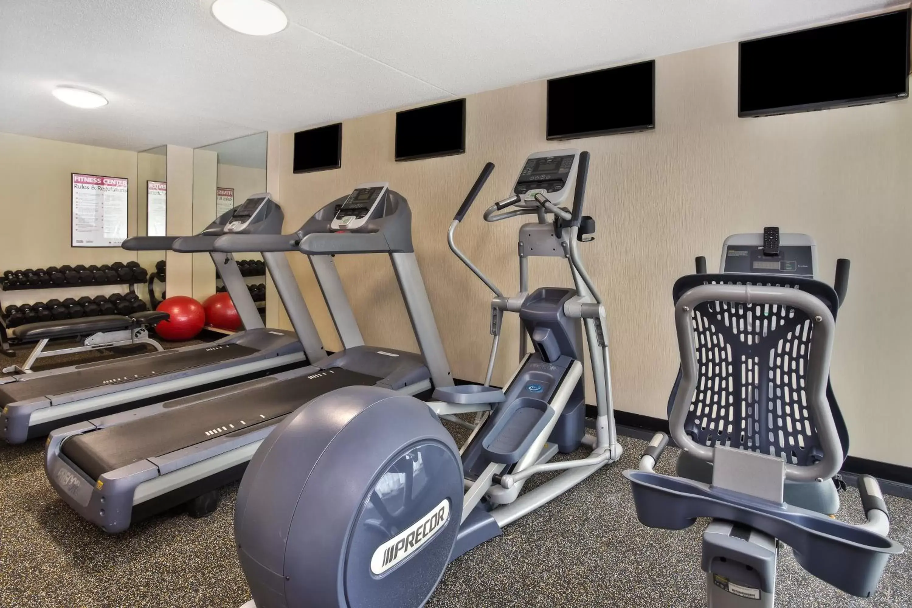 Fitness centre/facilities, Fitness Center/Facilities in Holiday Inn Akron-West, an IHG Hotel