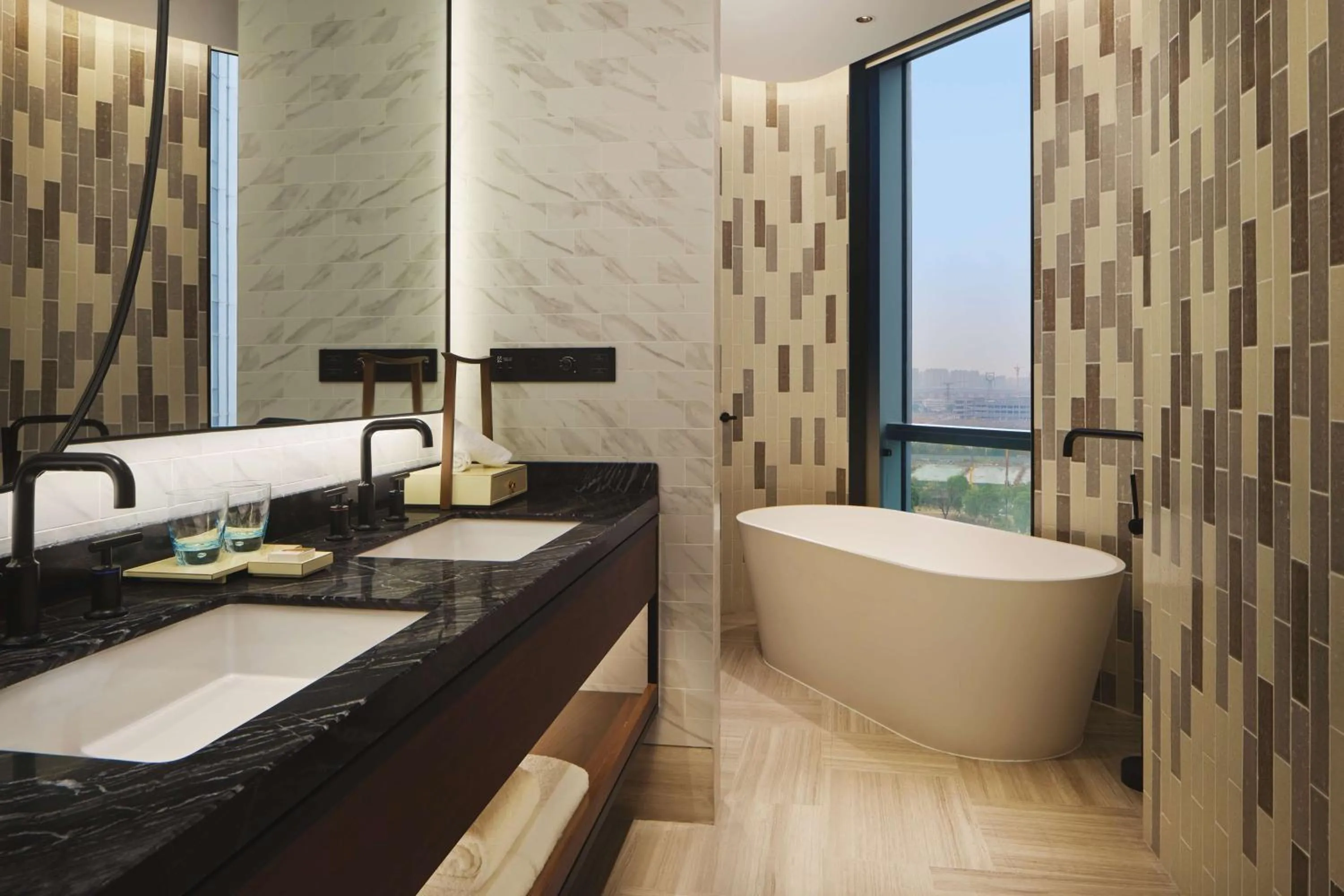 Bathroom in Canopy By Hilton Hangzhou Jinsha Lake