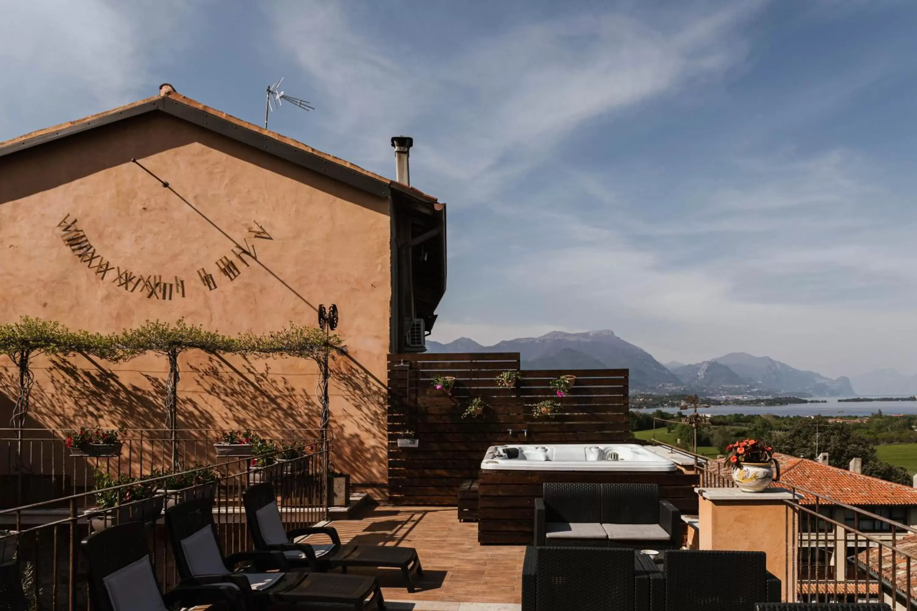 Balcony/Terrace in Antico Borgo B&B con SPA - Adults Only