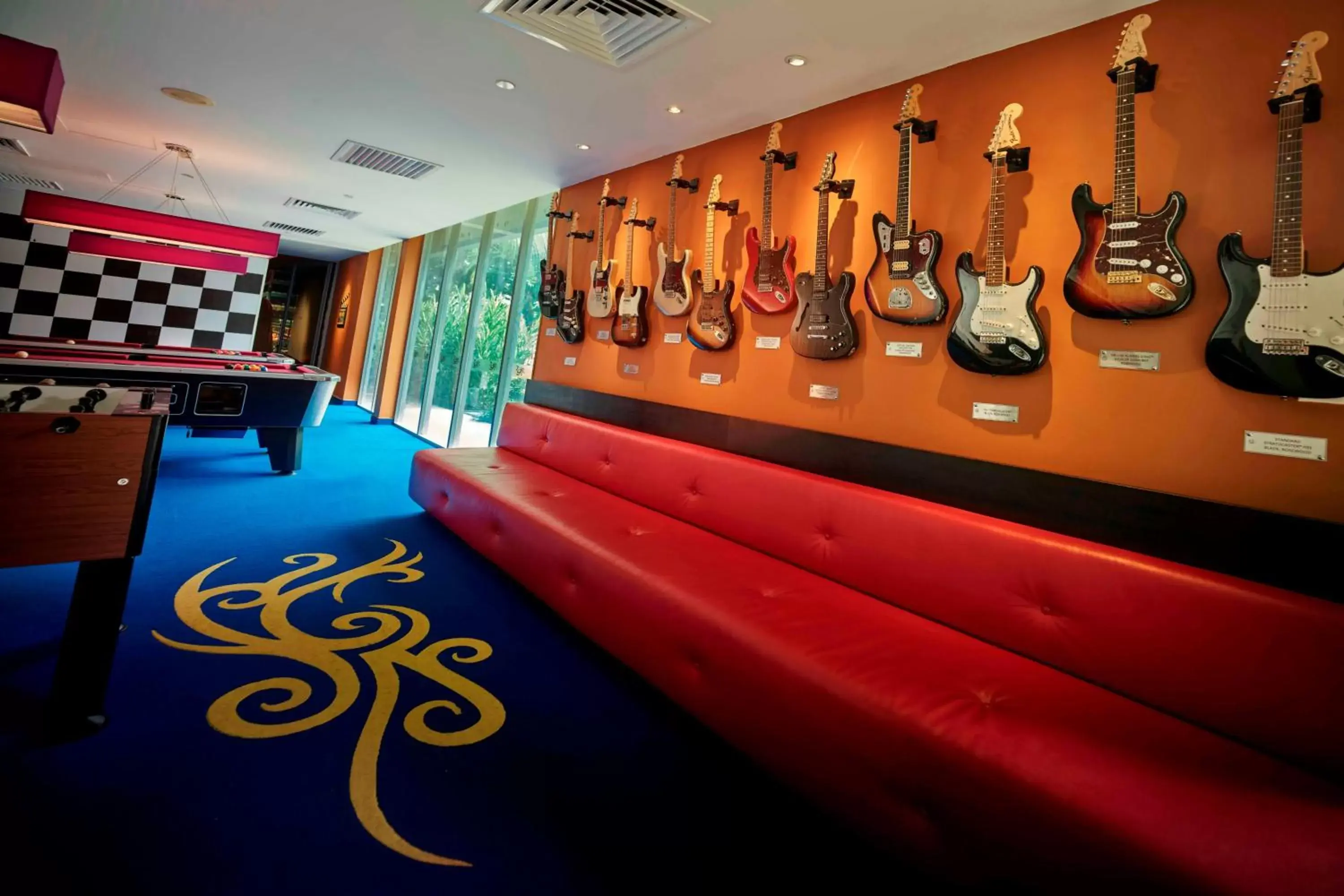 Game Room in Hard Rock Hotel Penang