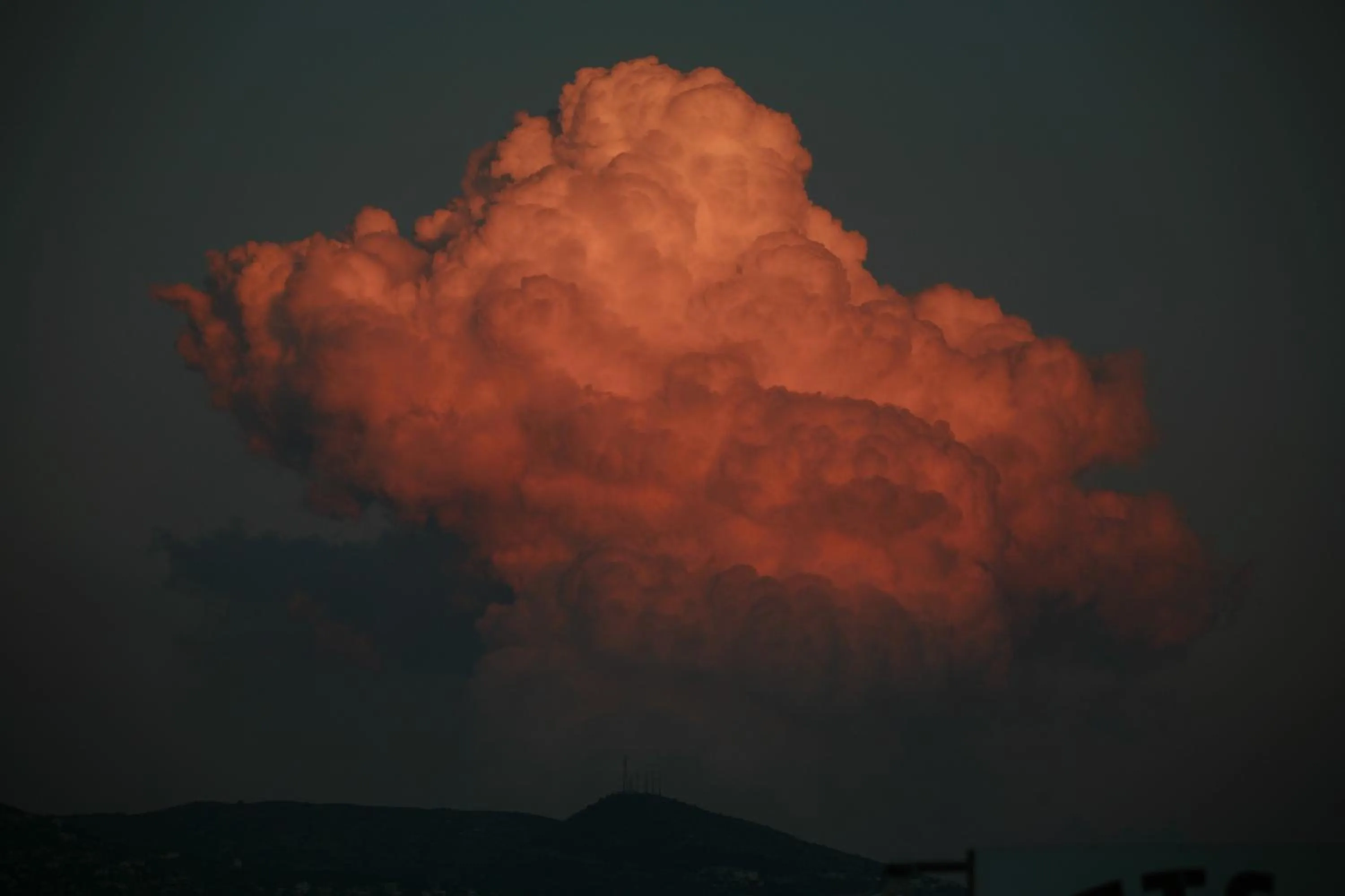 Sunset in Petsas Apartments