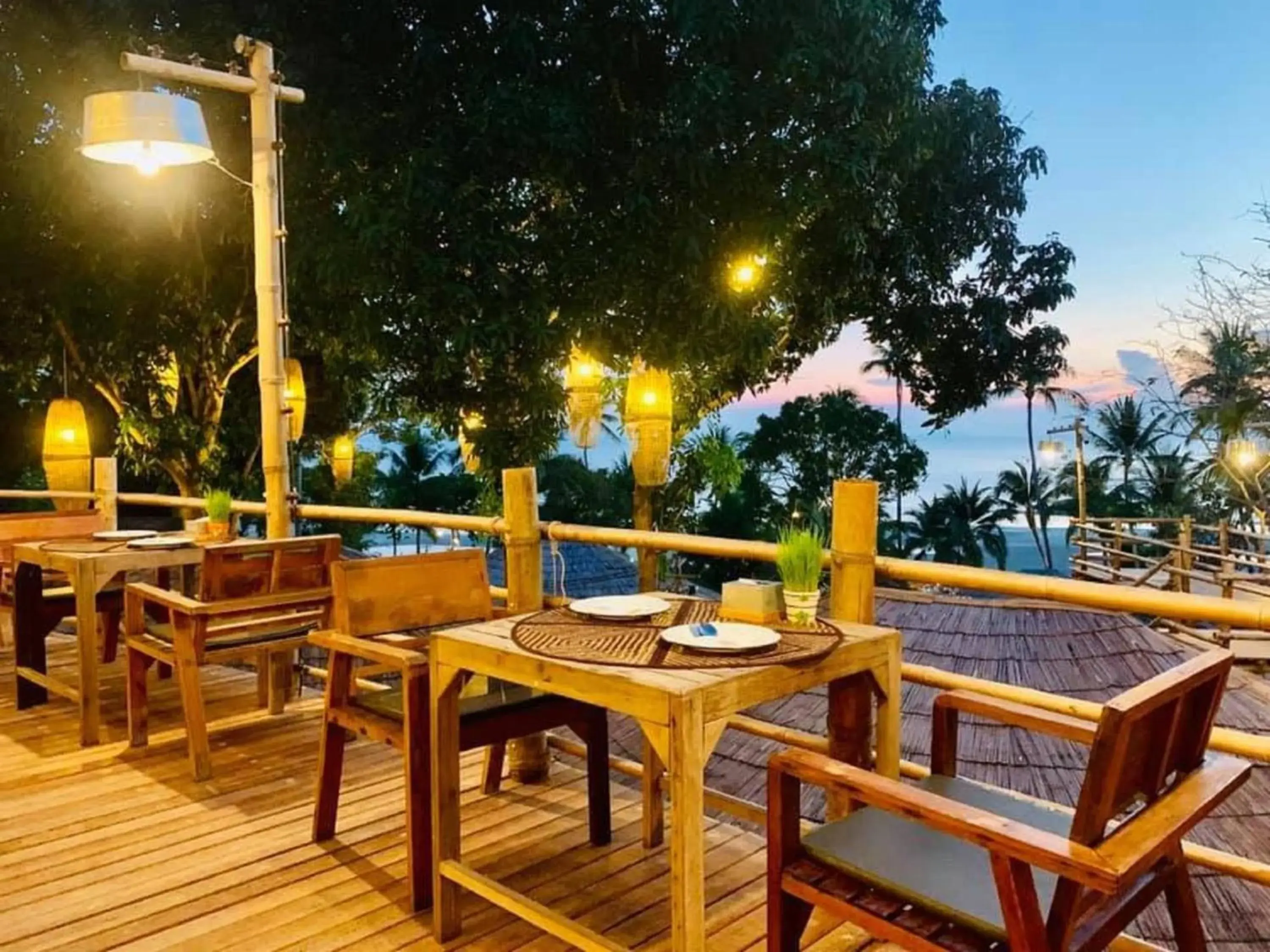 Balcony/Terrace in The Mud - Eco Hotel