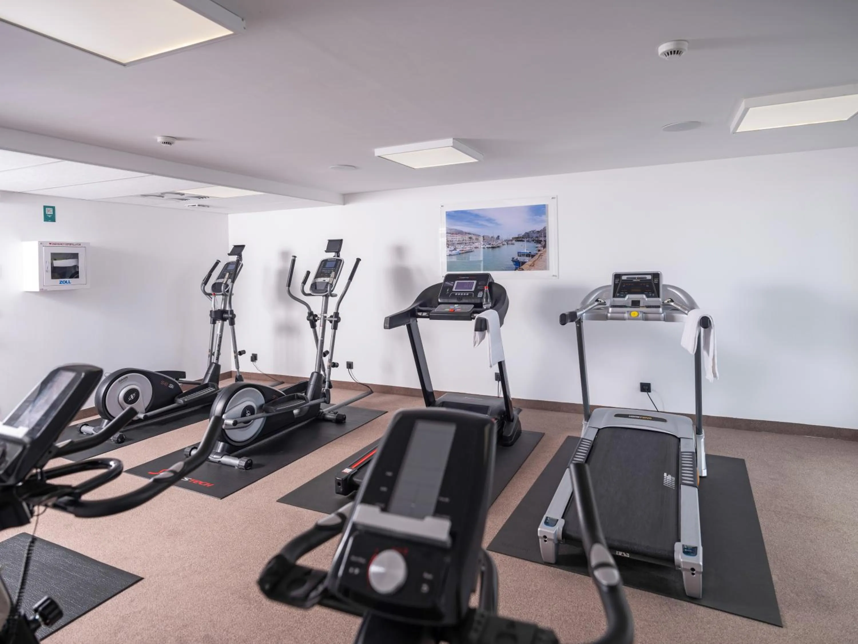 Fitness centre/facilities in Golden Tulip La Baule Hotel and Residence