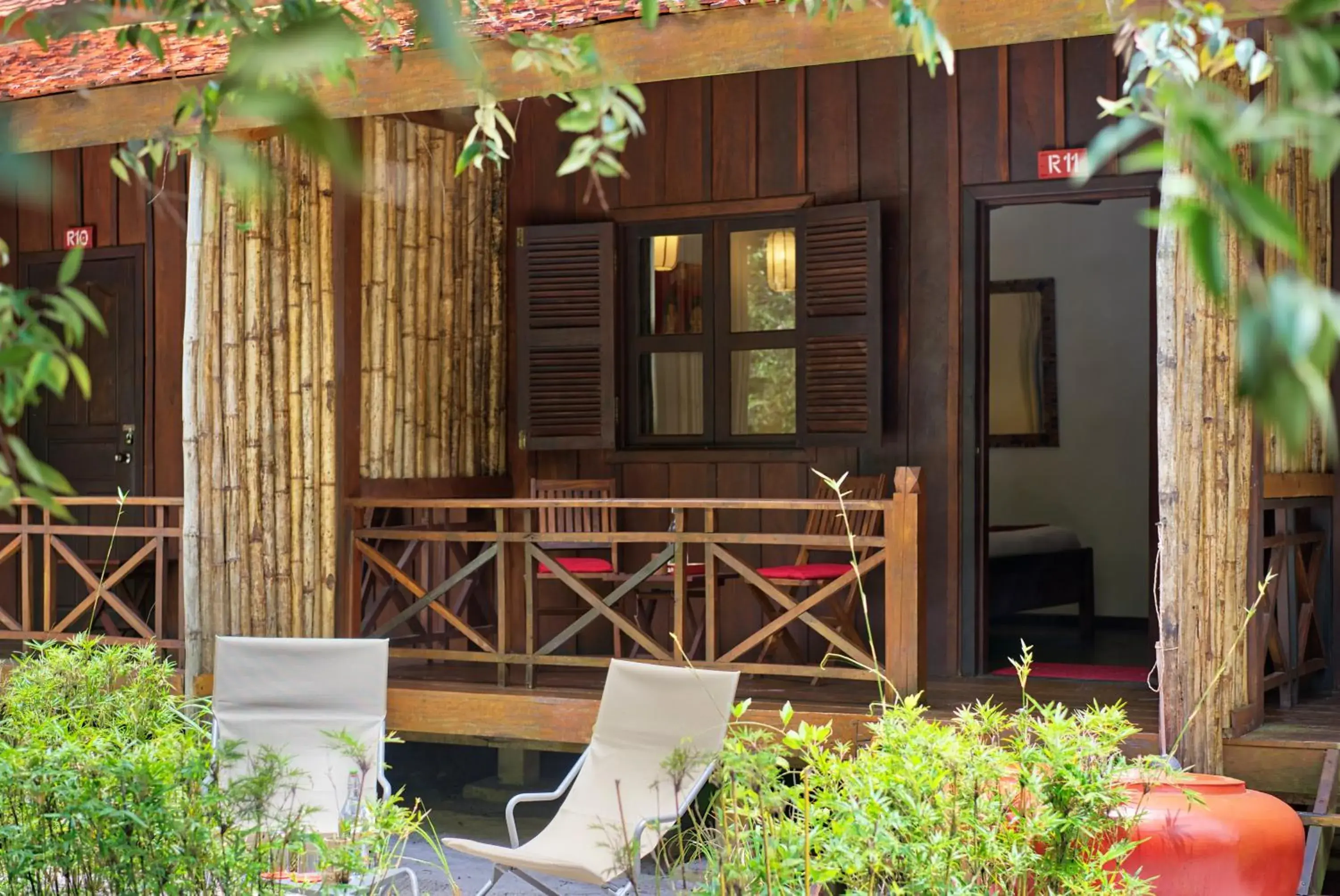 Balcony/Terrace, Property Building in Sok San Beach Resort