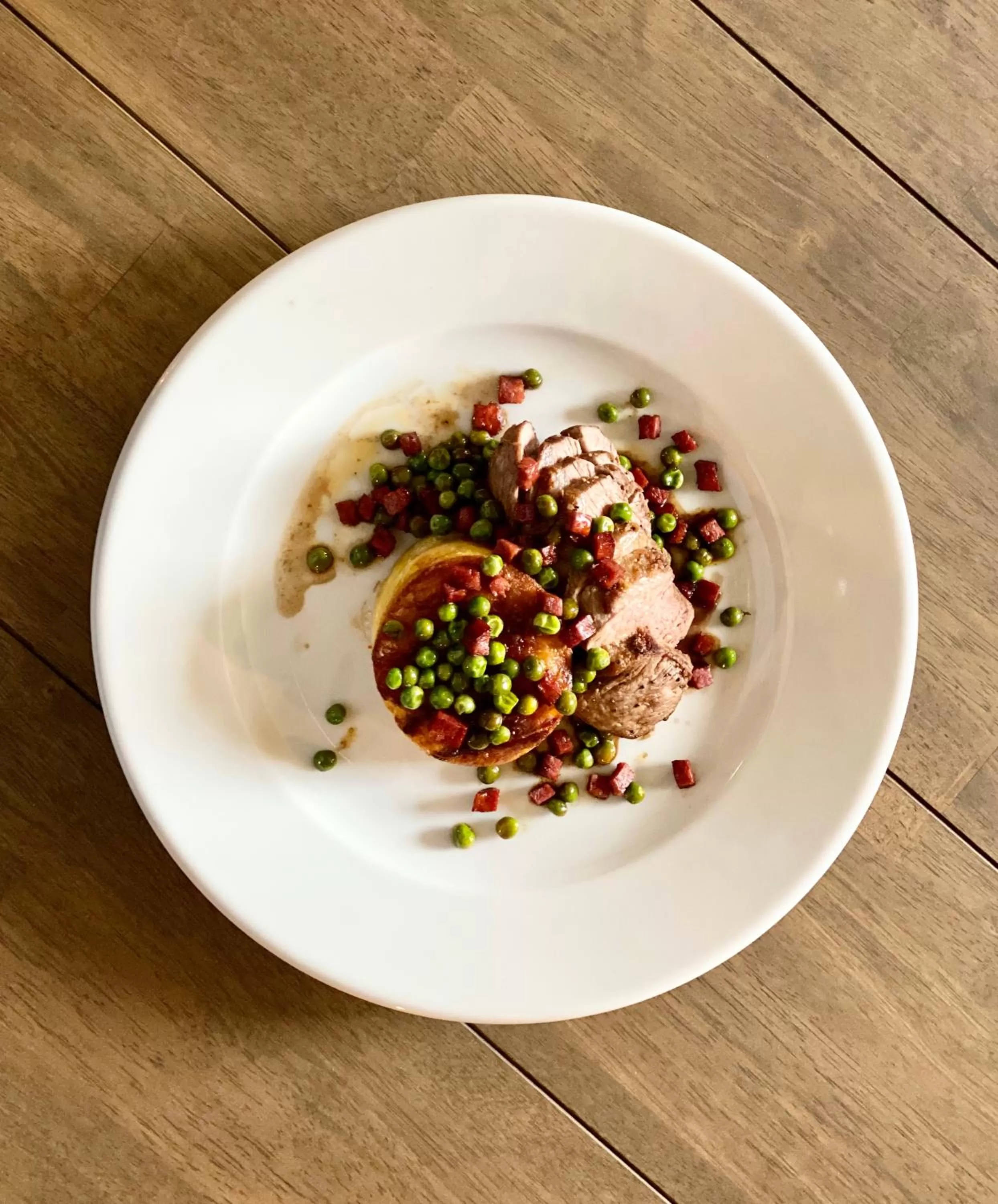 Dinner in The Frampton Arms