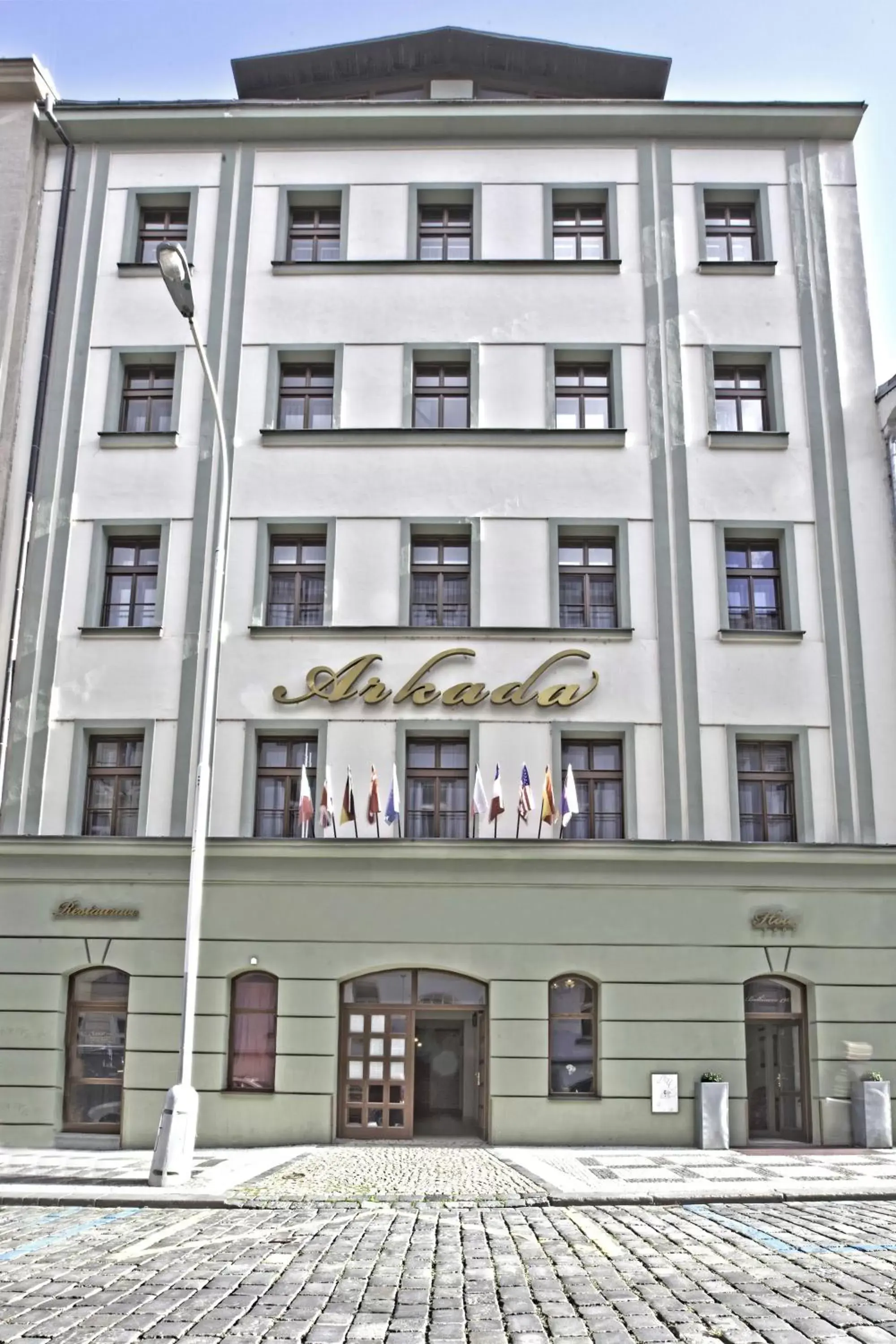 Facade/entrance, Property Building in Arkada Hotel Praha