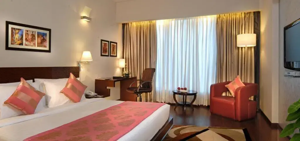 Bed in Sewa Grand Hotel
