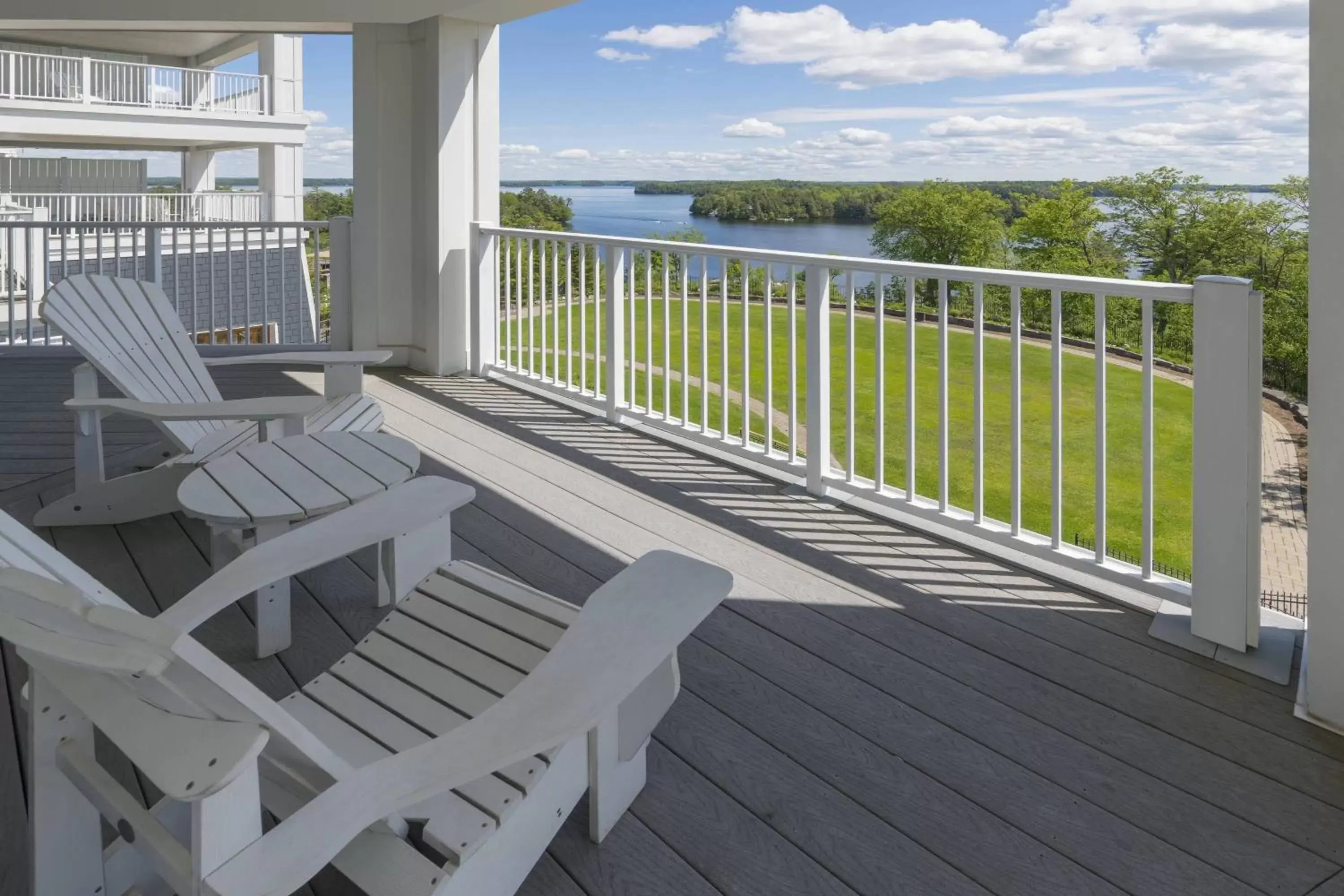 Bedroom, Balcony/Terrace in JW Marriott The Rosseau Muskoka Resort & Spa