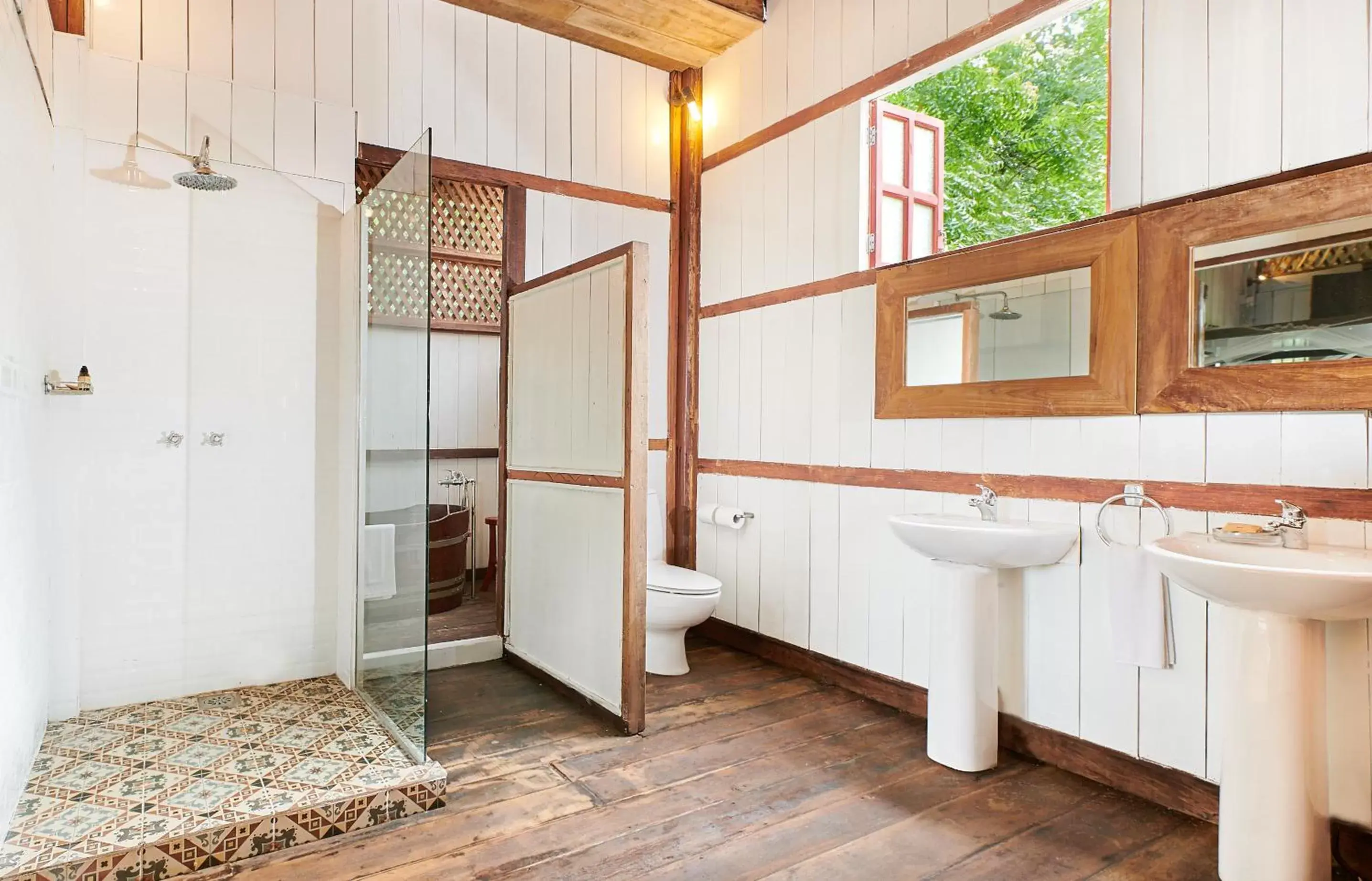 Bathroom in Temple Tree Resort