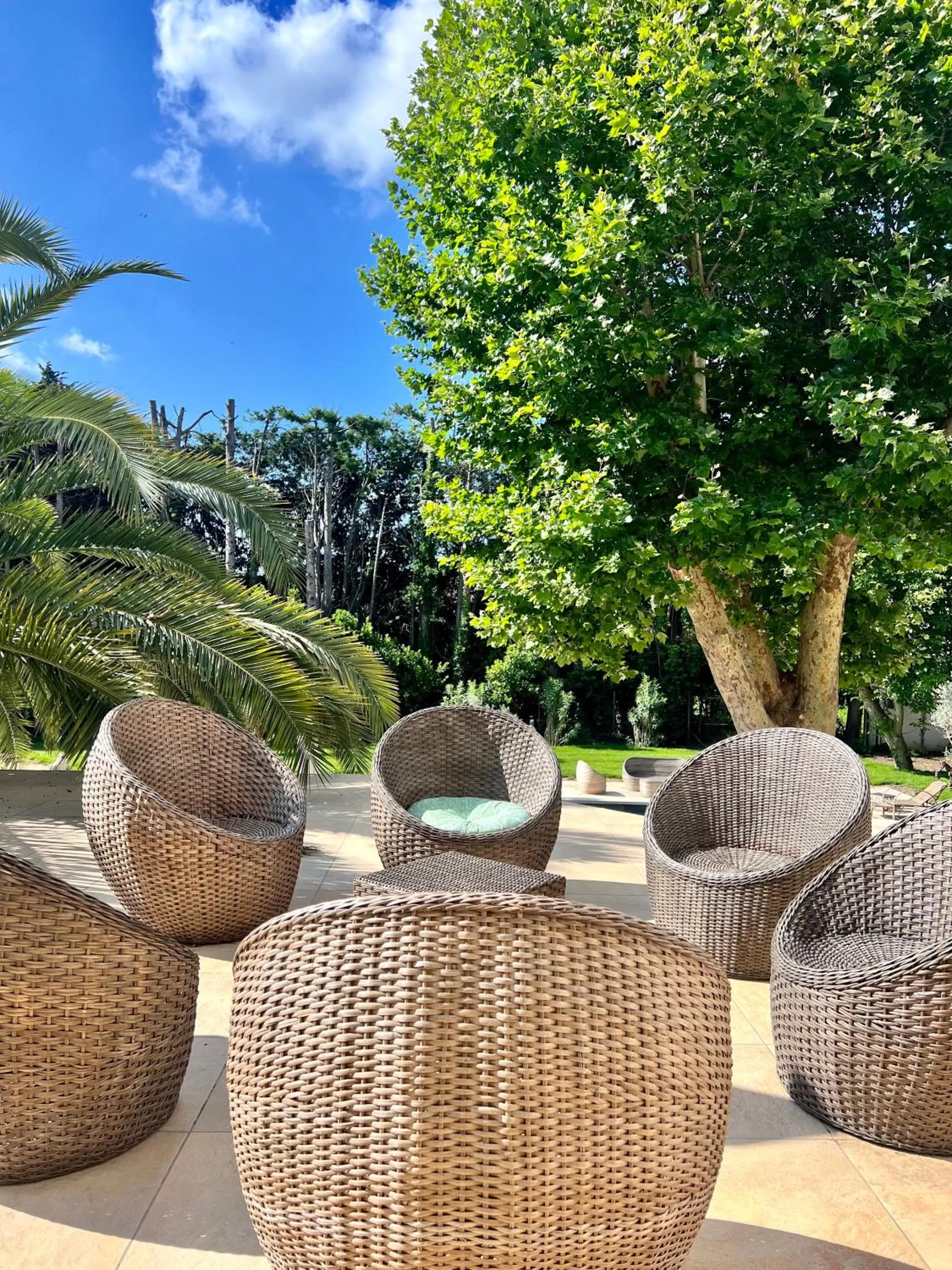 Patio in Villa Pauline