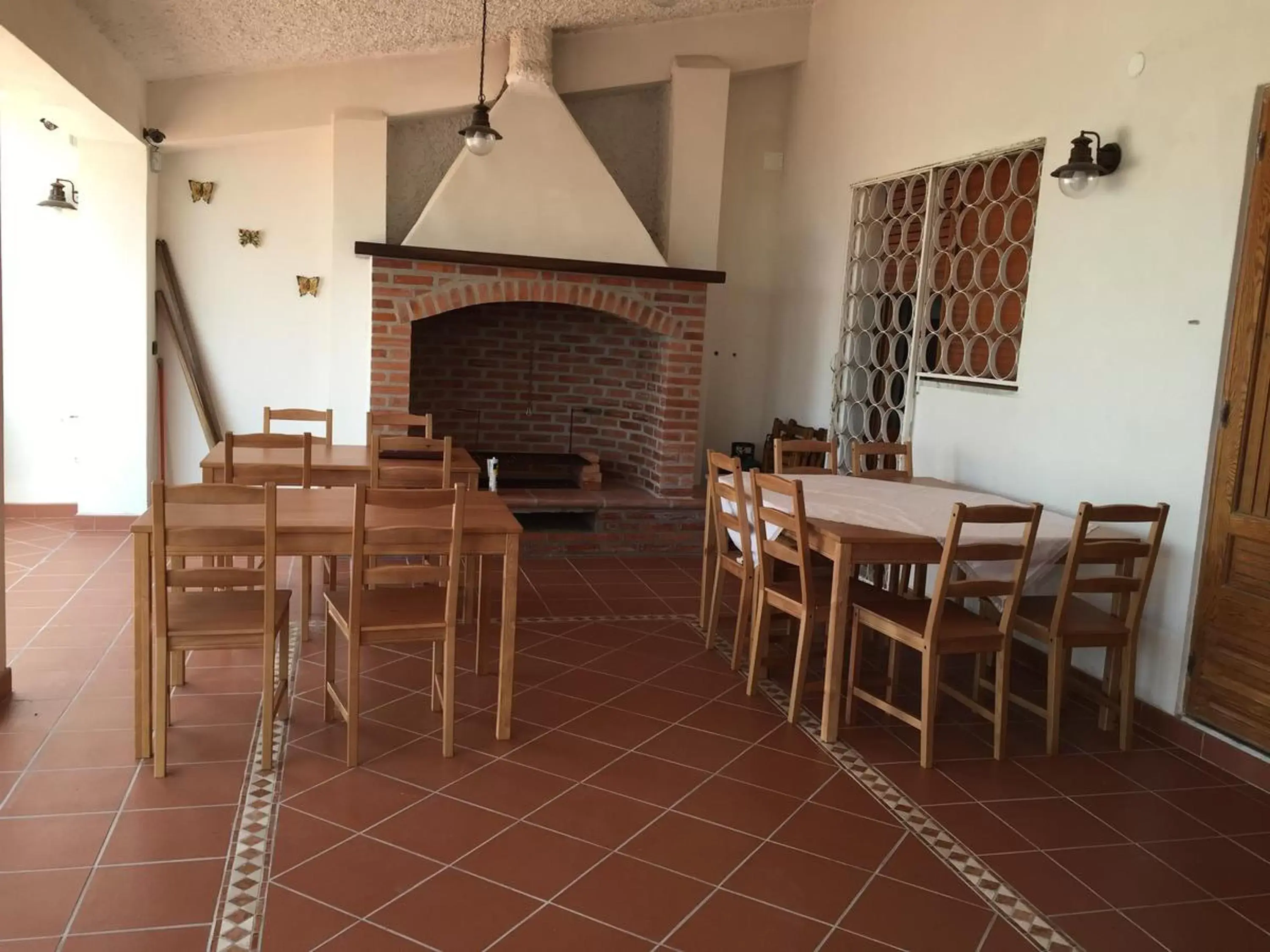 Summer, Dining Area in B&B Villa sul Mare