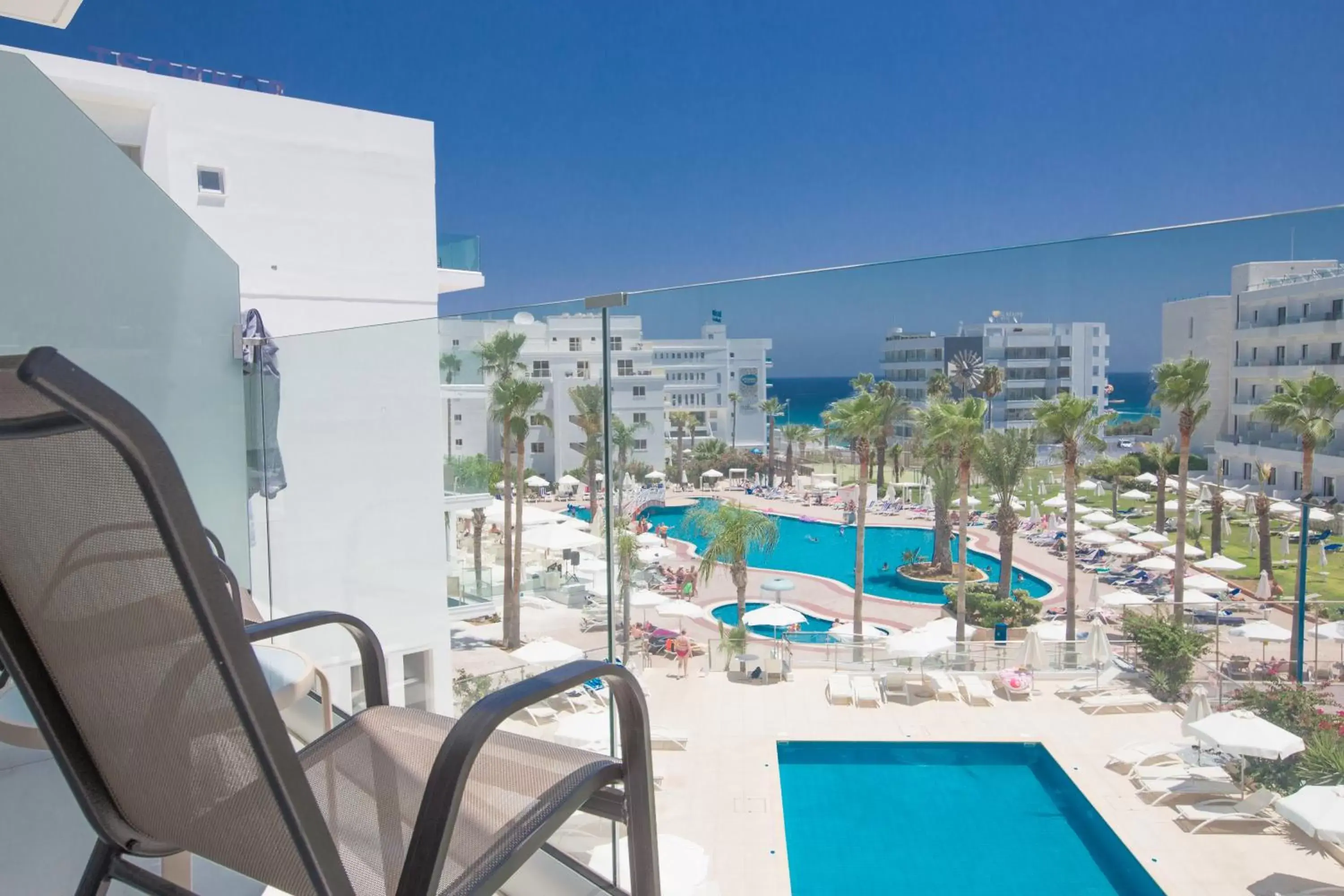 Pool View in Tsokkos Protaras Beach Hotel