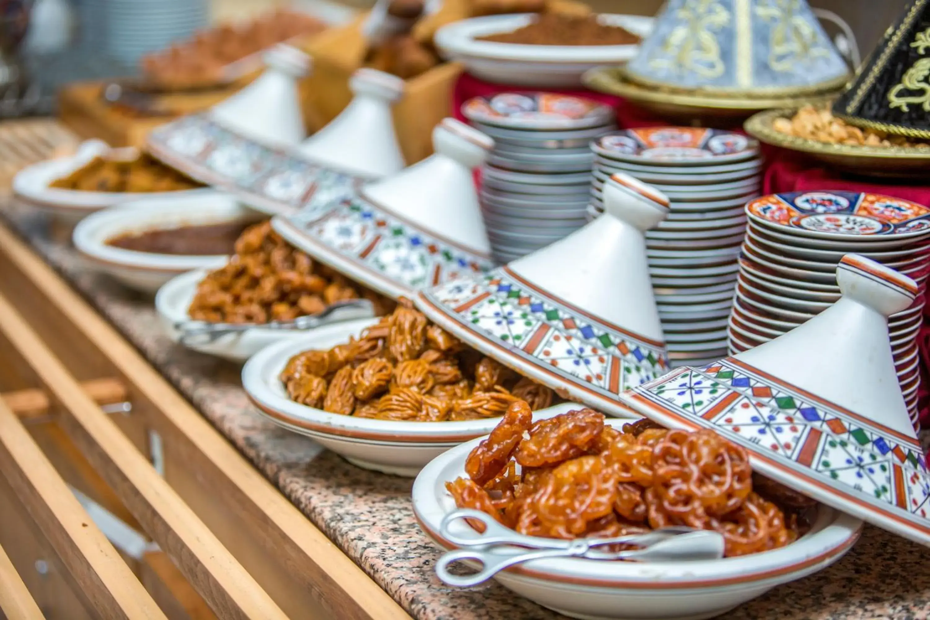 Food close-up in Ibis Fes