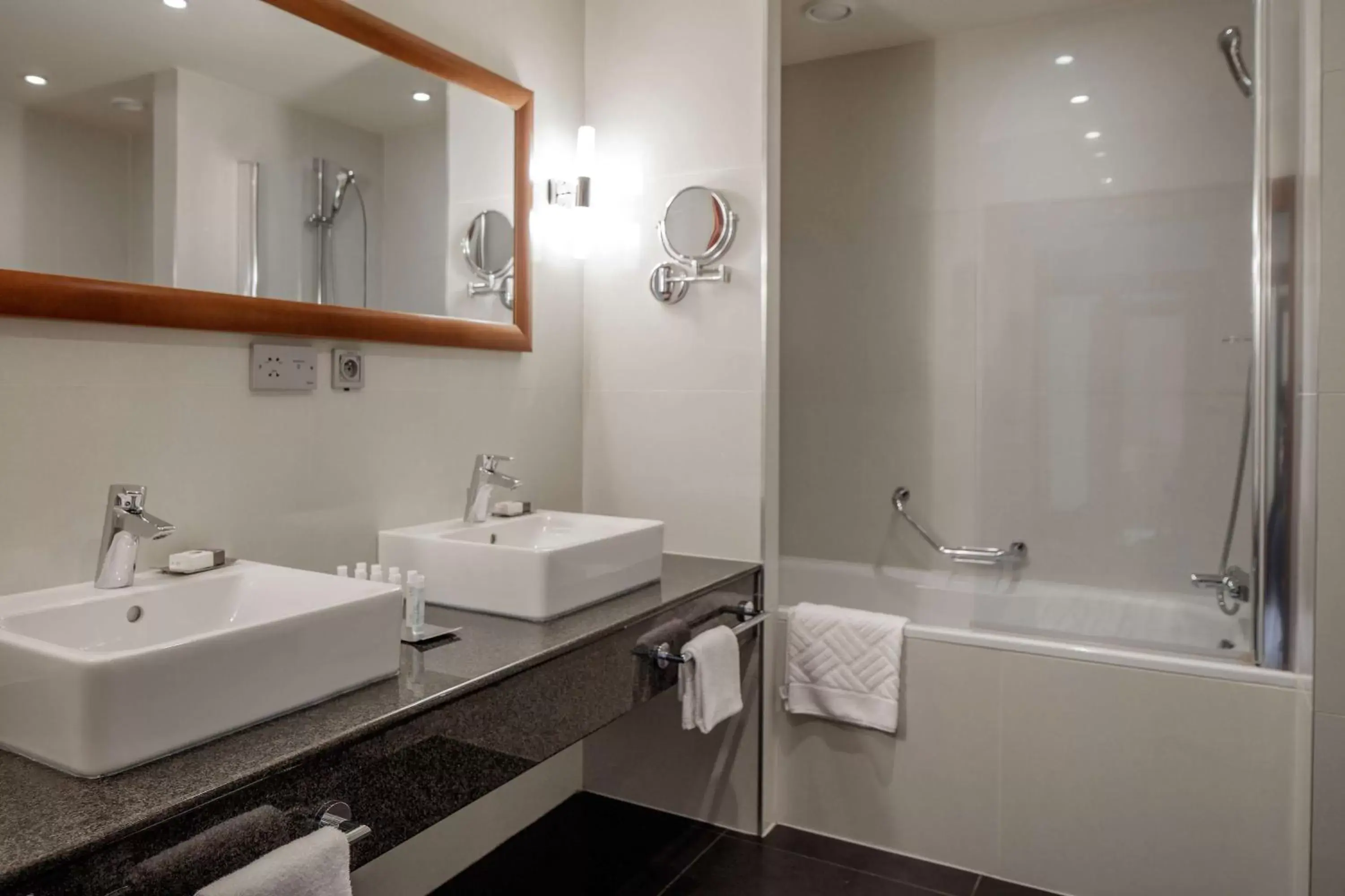 Bathroom in DoubleTree by Hilton Bratislava