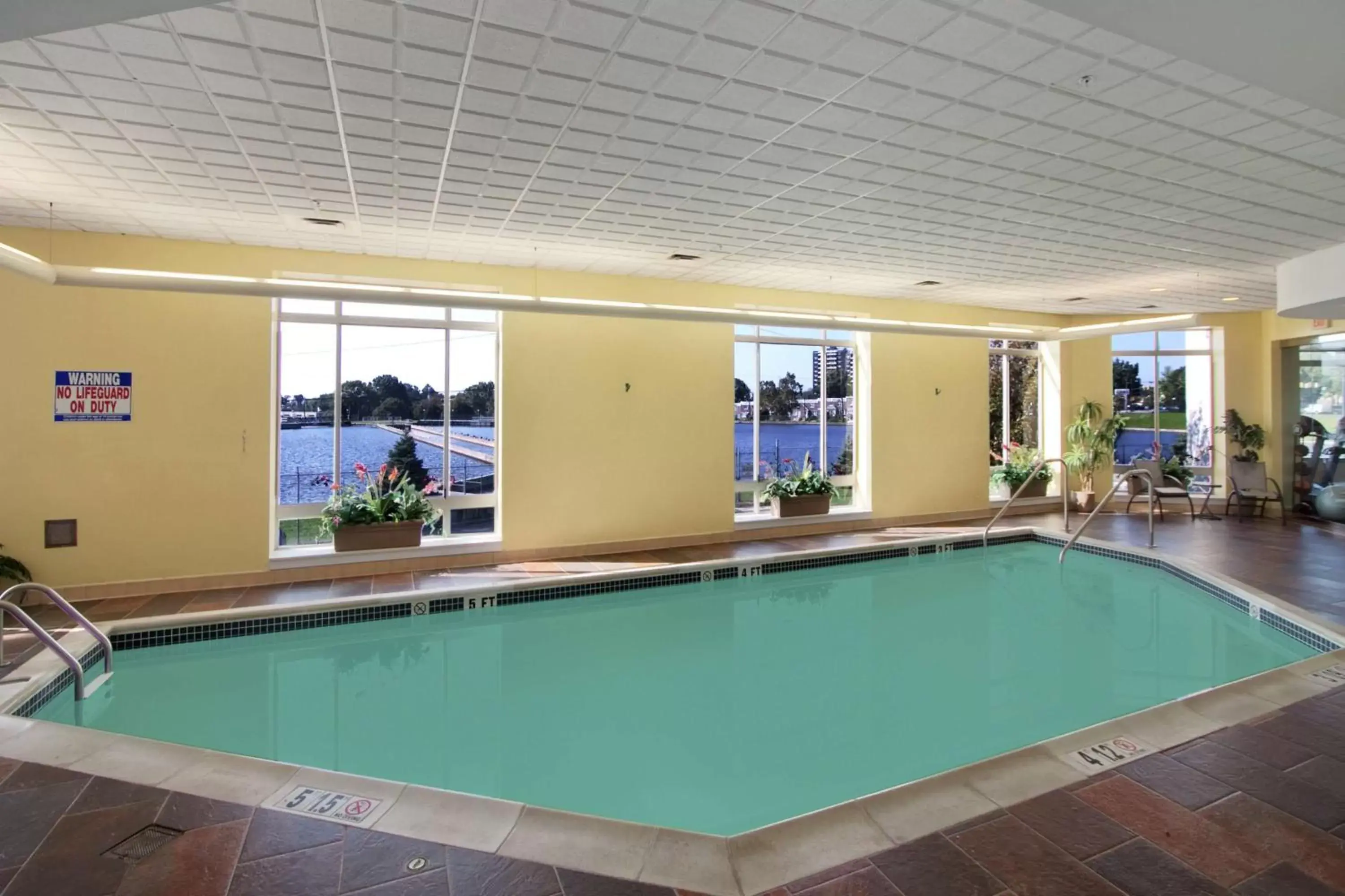 Pool view, Swimming Pool in Hilton Philadelphia City Avenue