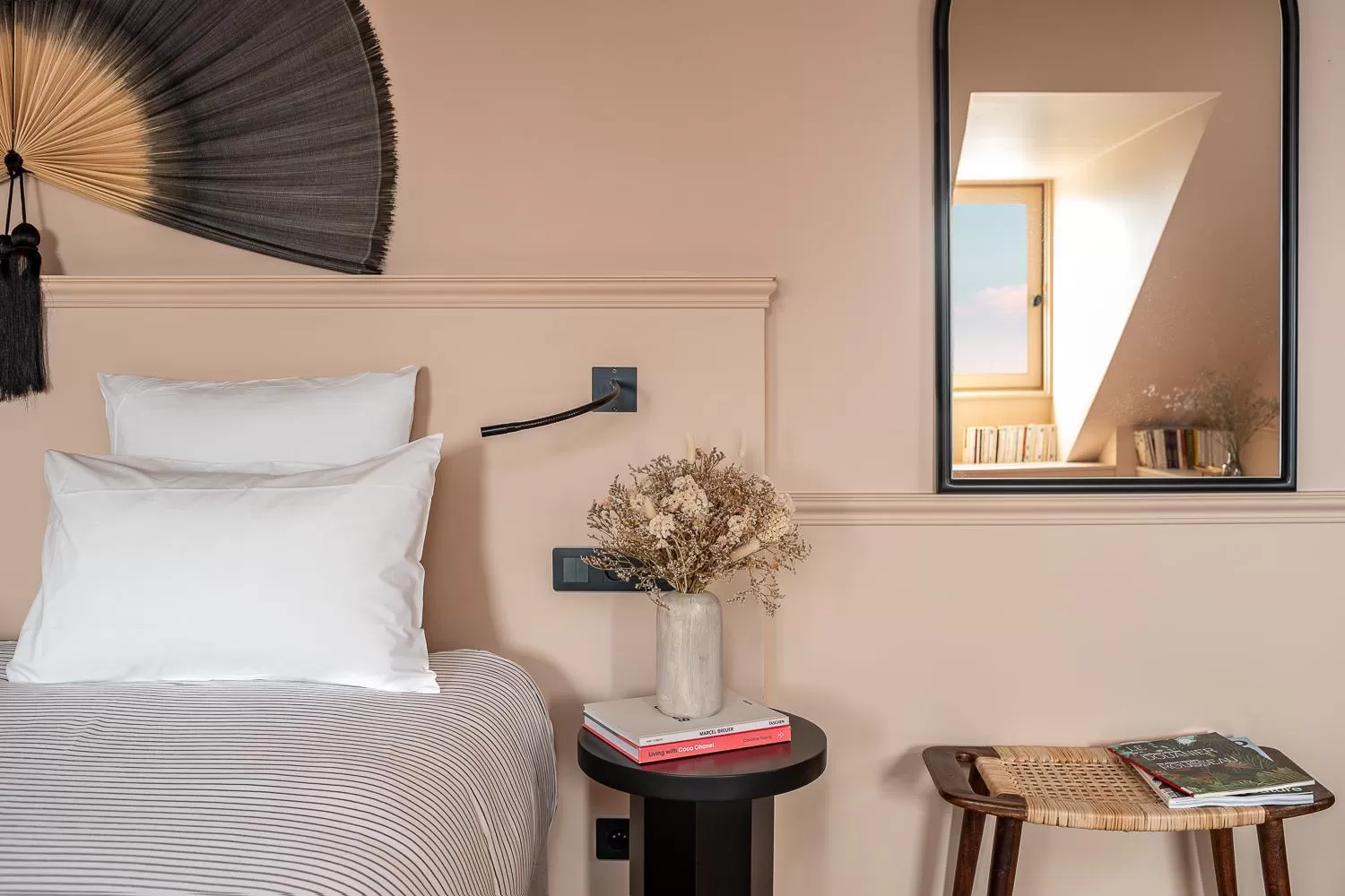 Decorative detail, Bed in Chouchou Hotel