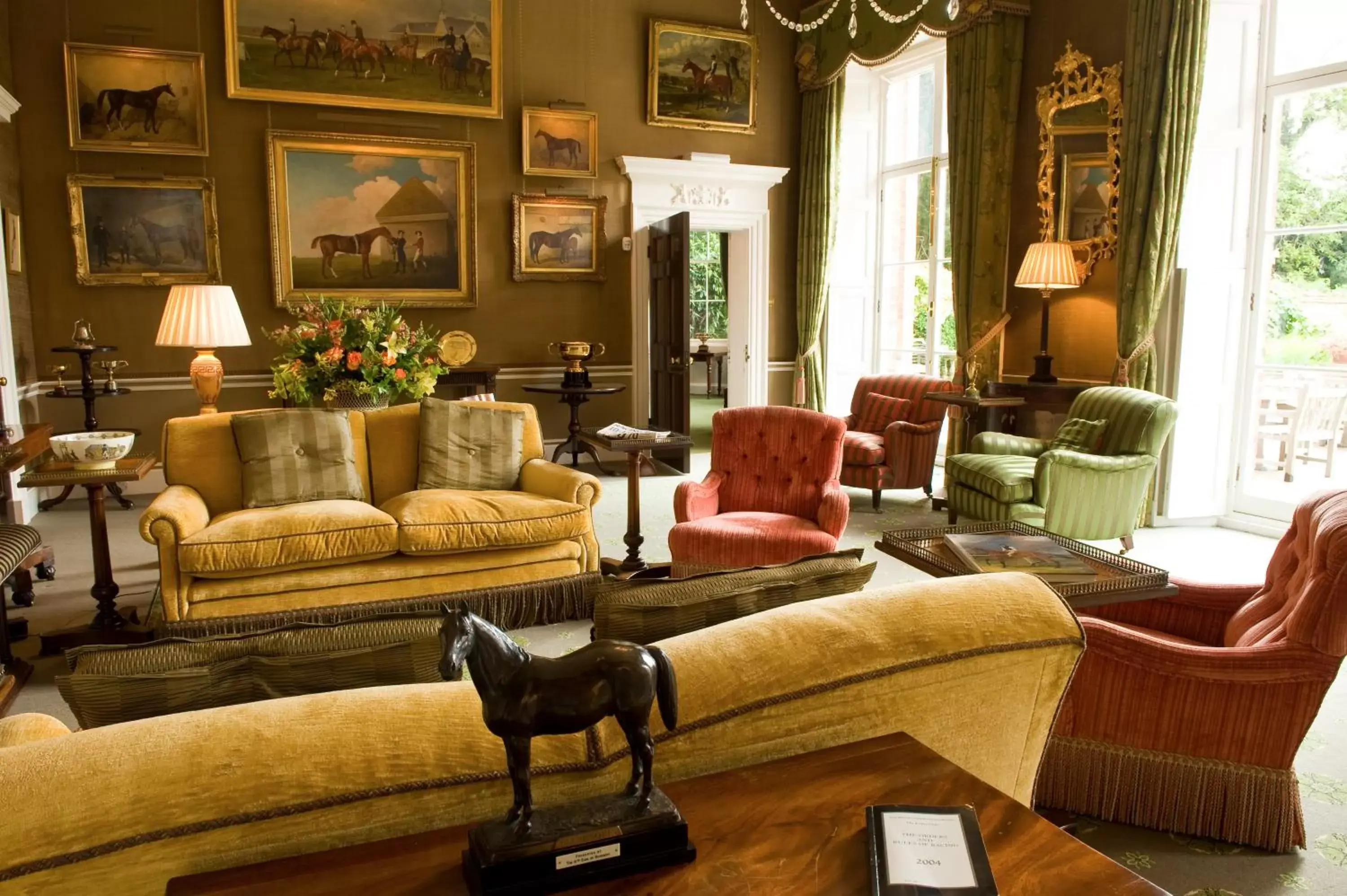 Living room in The Jockey Club Rooms