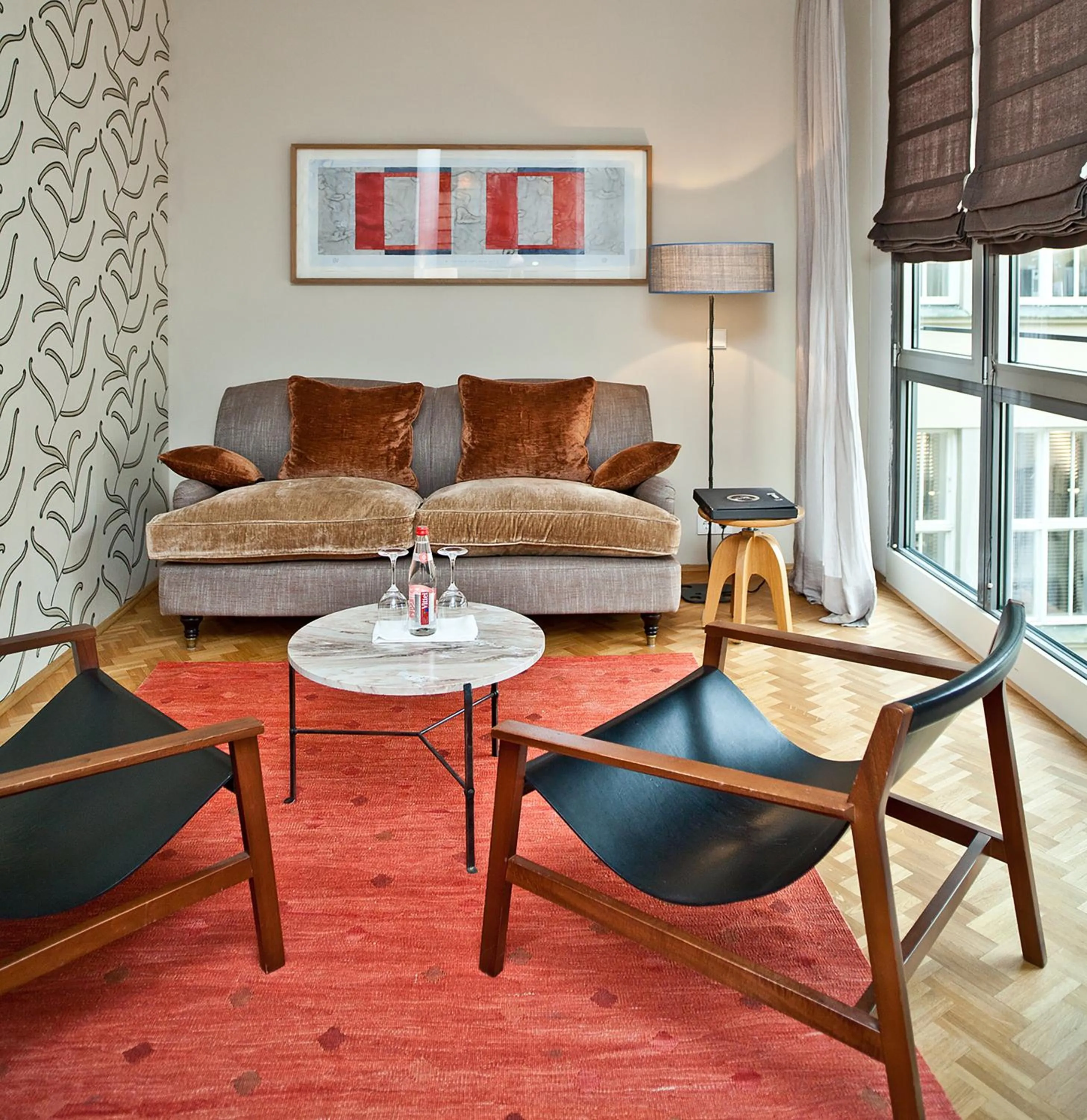 Living room in CORTIINA Hotel